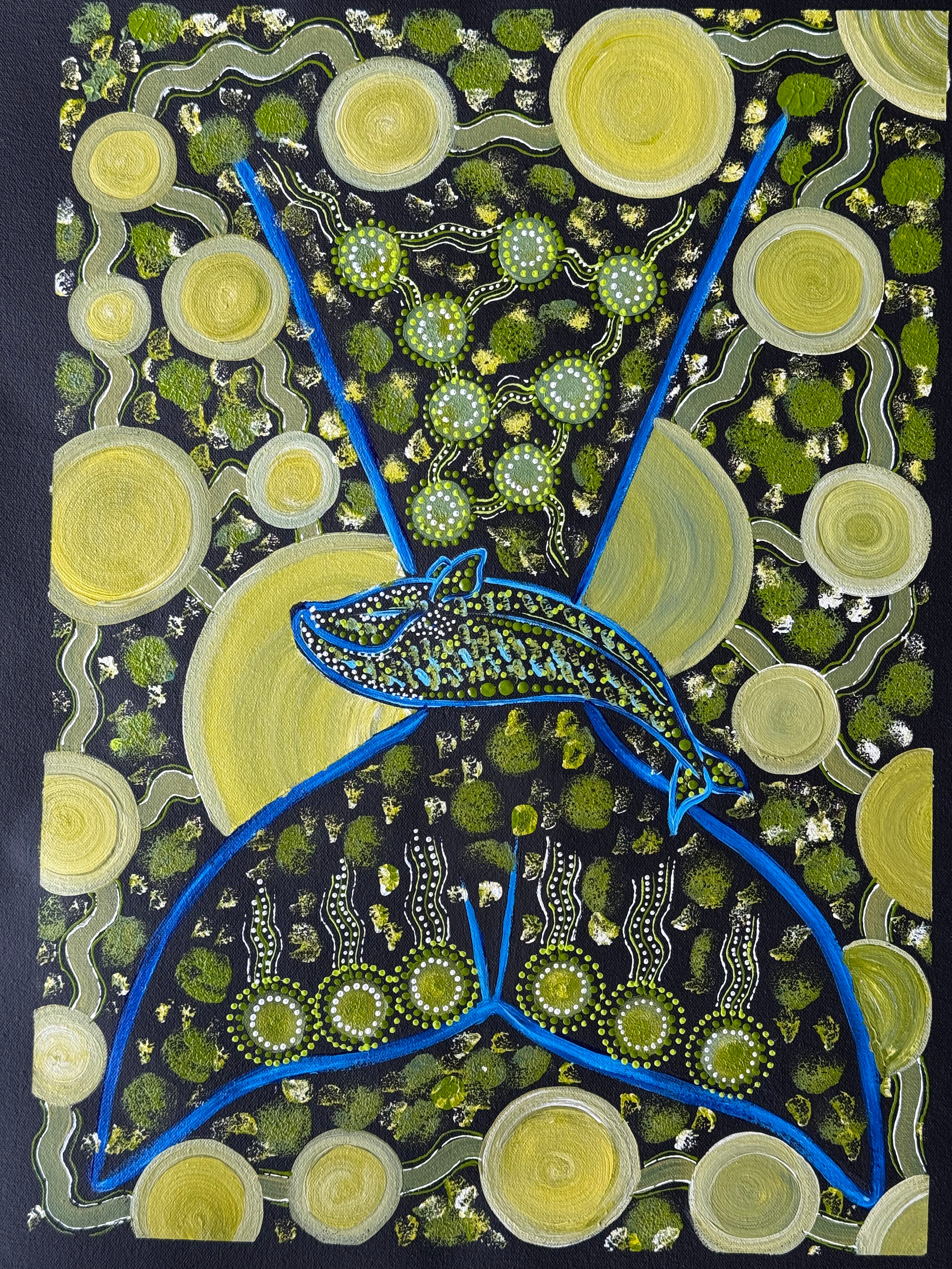 Deidre Burgoyne Rosier - Whale Dreaming .62-1