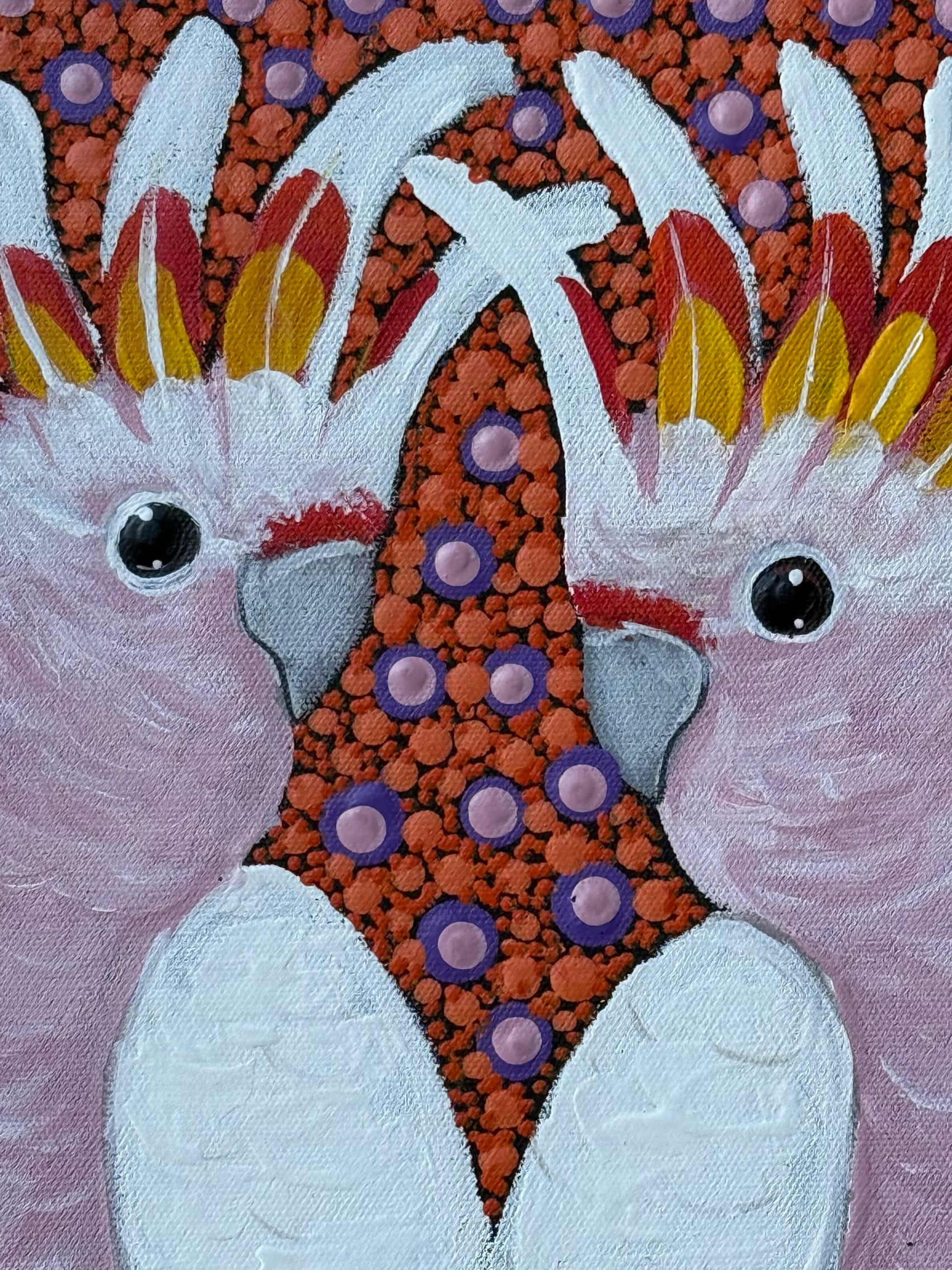 Kathleen Buzzacott - Major Mitchell's Cockatoos .53-2