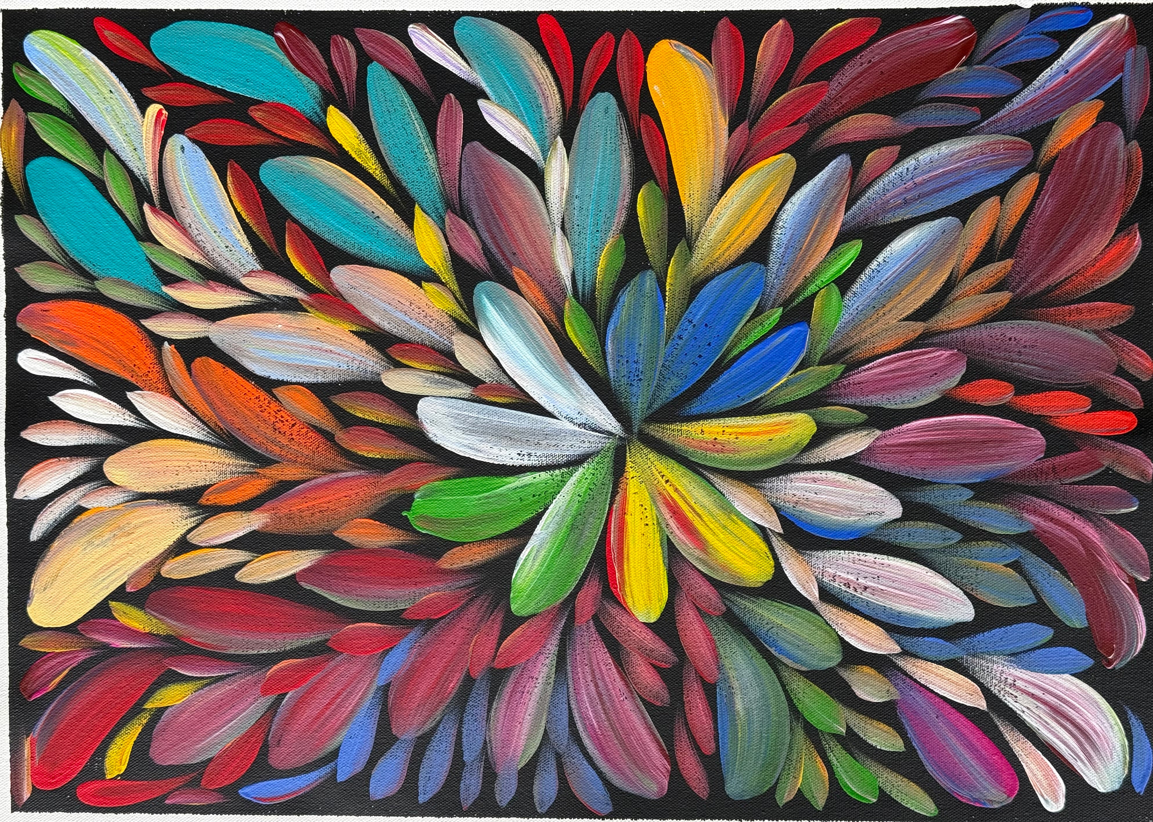 Louise Numina Napananka - Bush Medicine Leaves .57-9