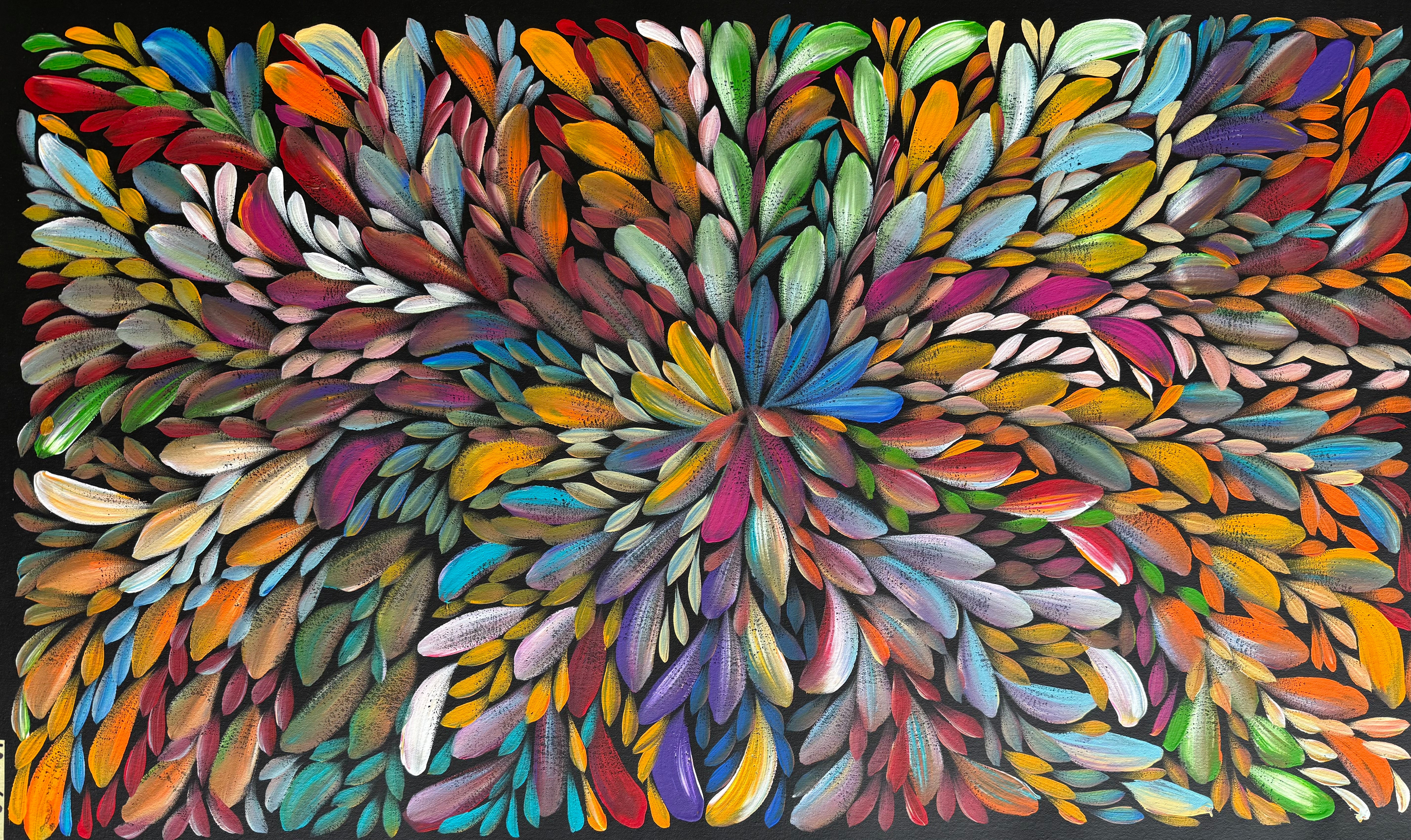 Louise Numina Napananka - Bush Medicine Leaves .65-4