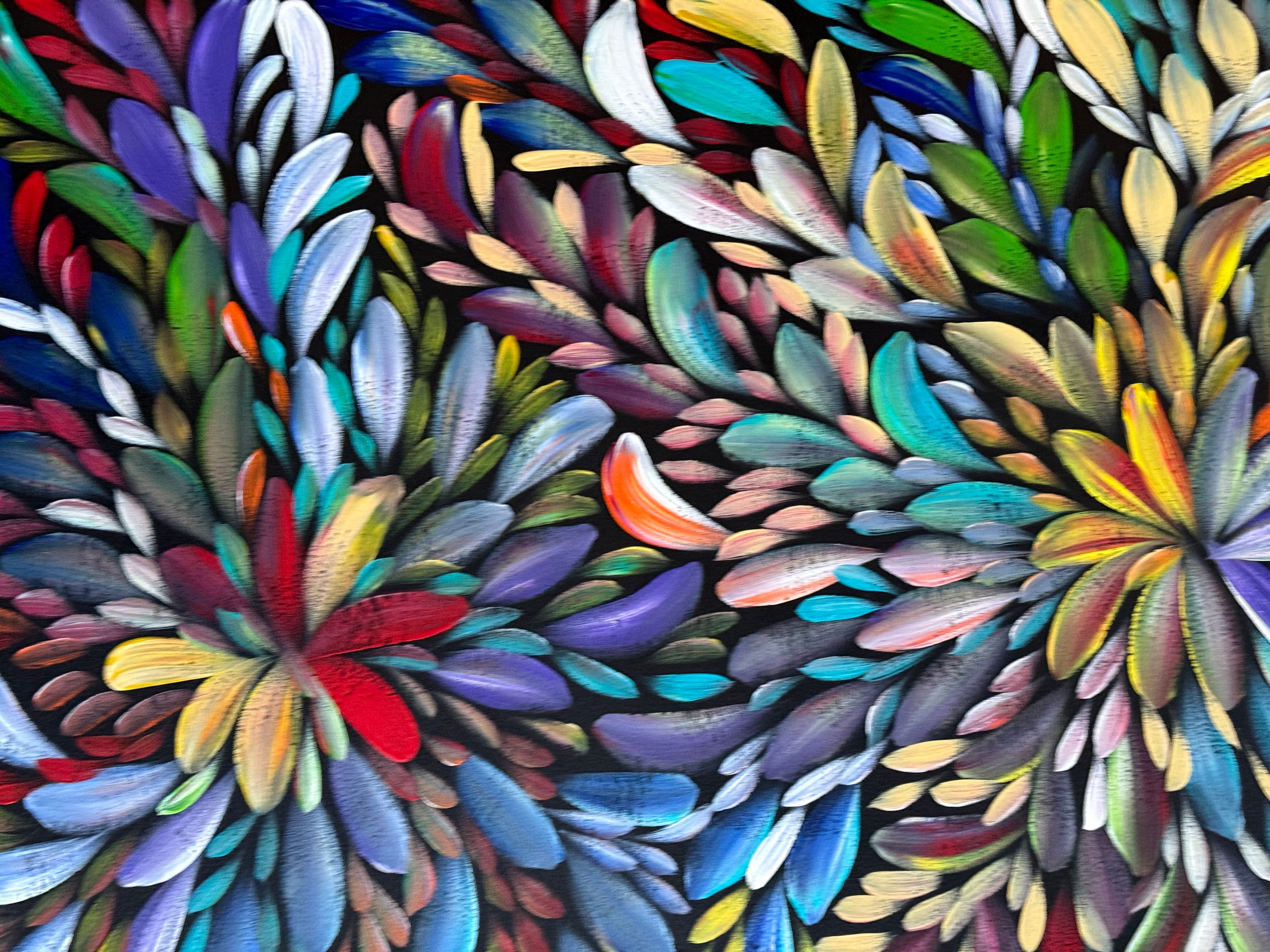 Louise Numina Napananka - Bush Medicine Leaves .26-17