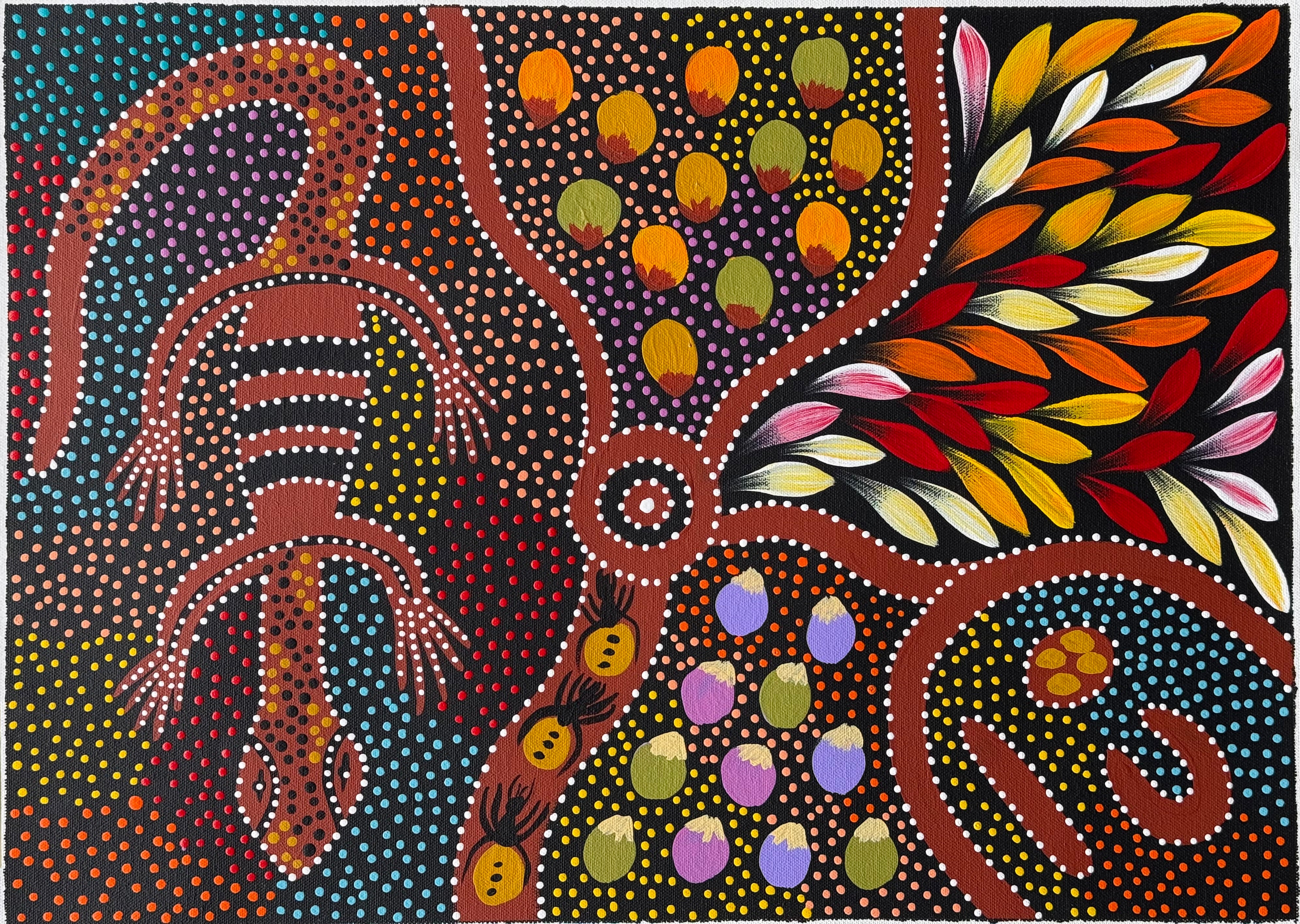 Jacinta Numina Waugh - Women Hunting for Bush Tucker .38-5