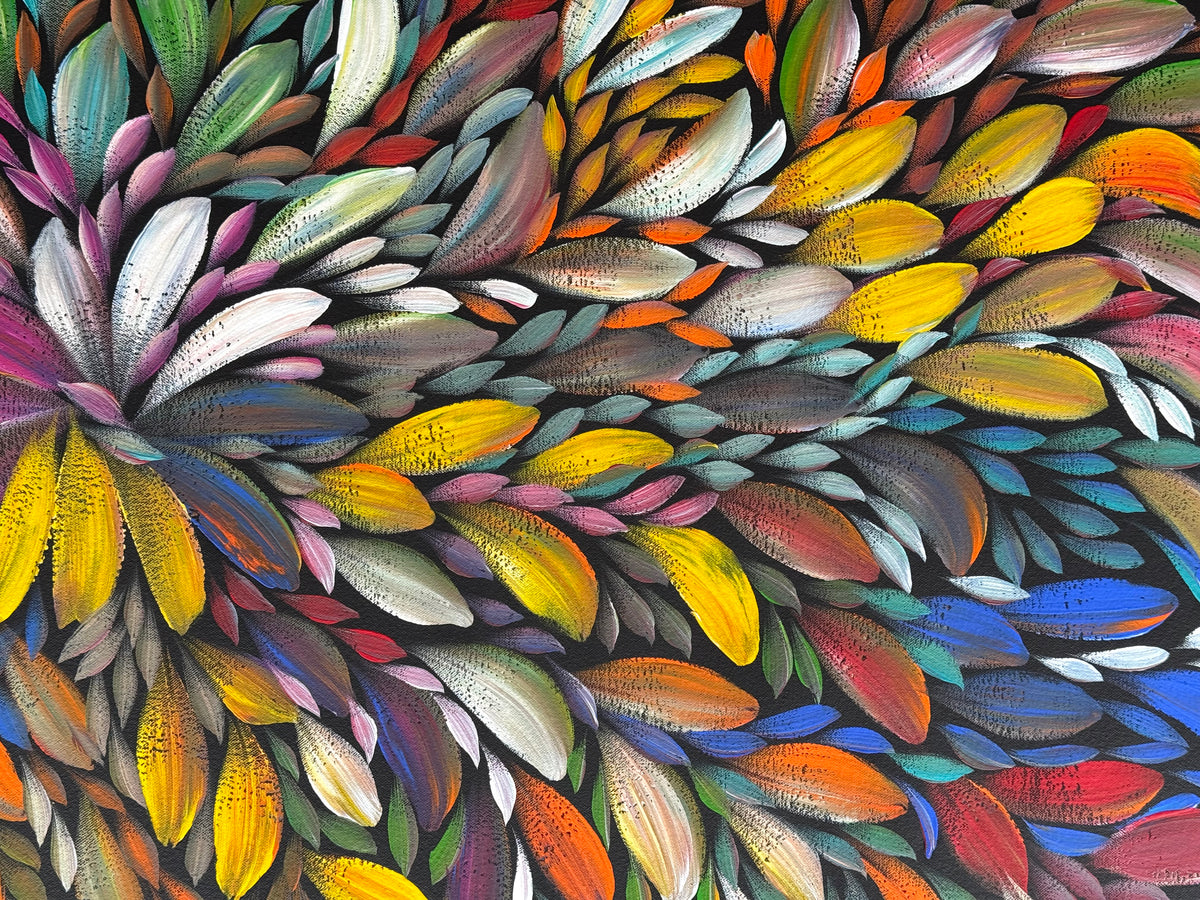 Louise Numina Napananka - Bush Medicine Leaves .21-12