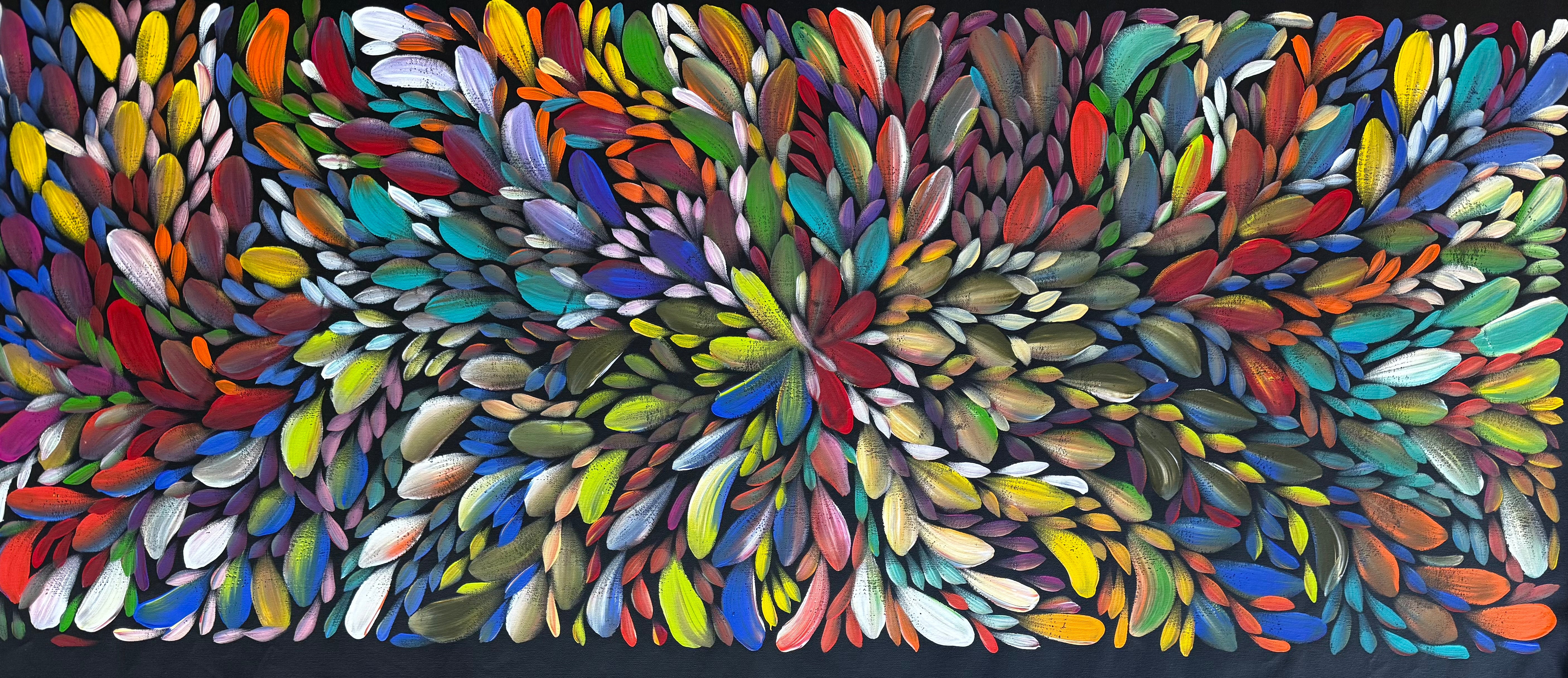 Louise Numina Napananka - Bush Medicine Leaves .65-11