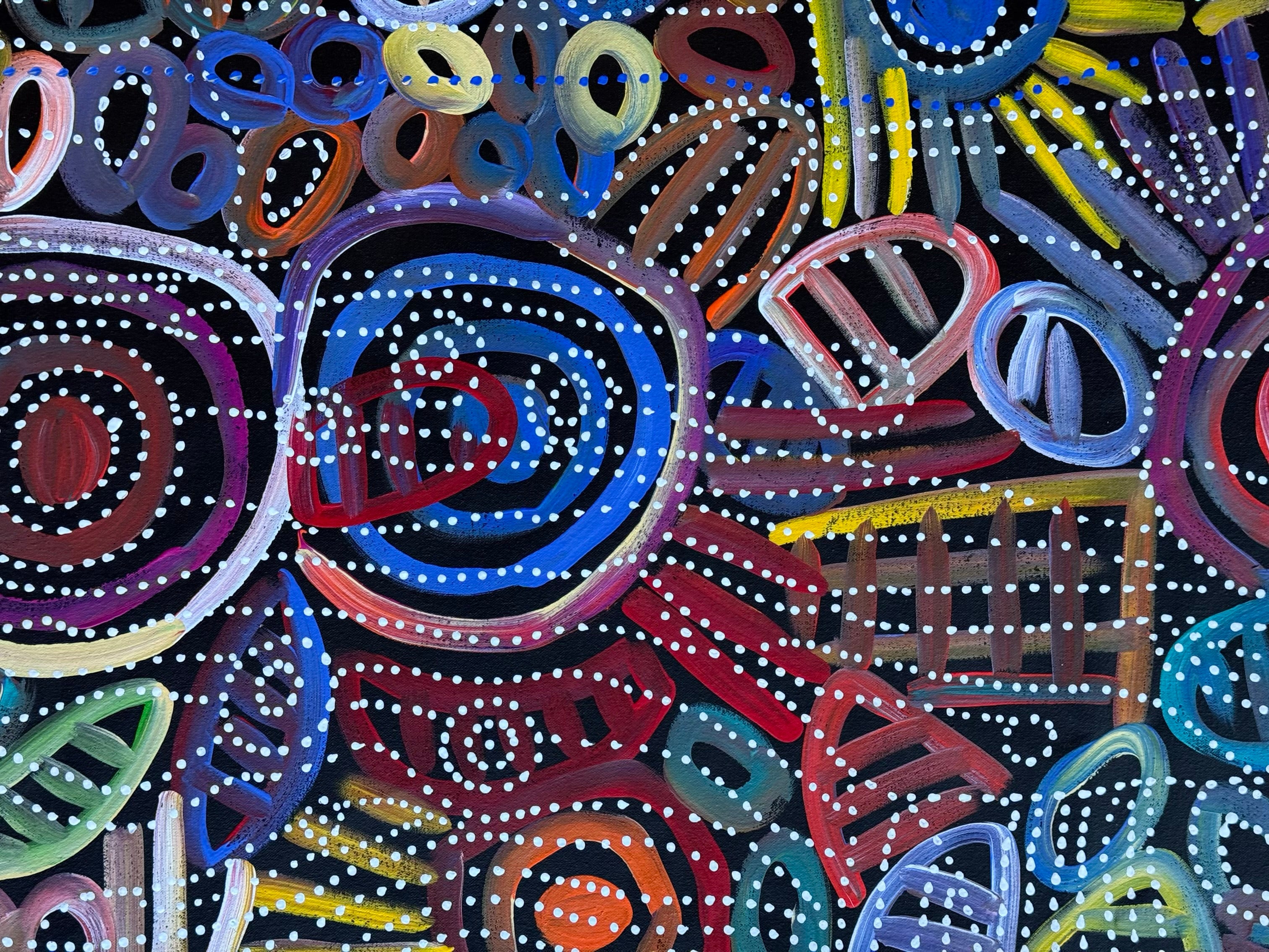 Louise Numina Napananka - Women's Ceremony, Body Paint, Aweleye .49-23