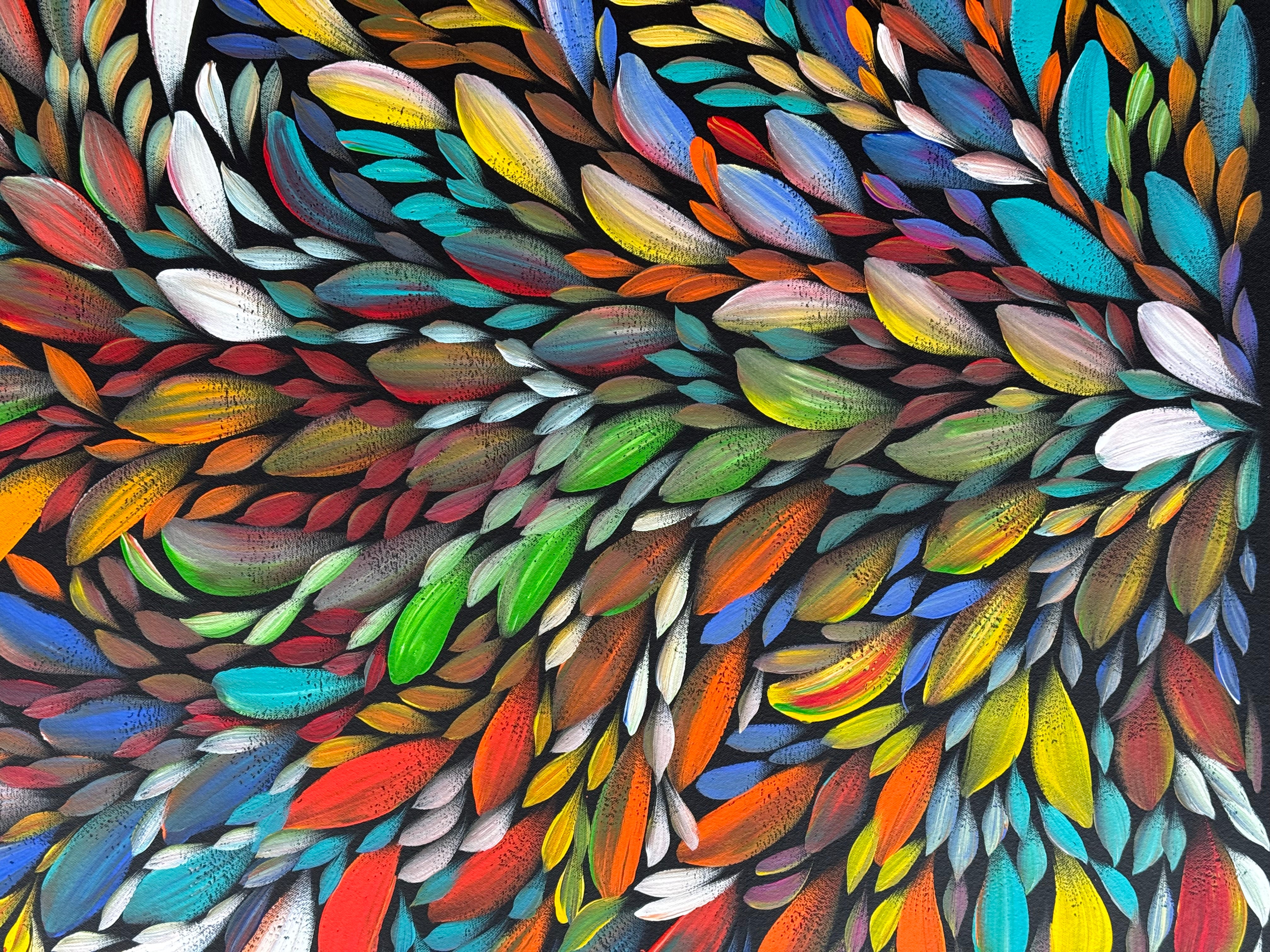 Louise Numina Napananka - Bush Medicine Leaves .25-8