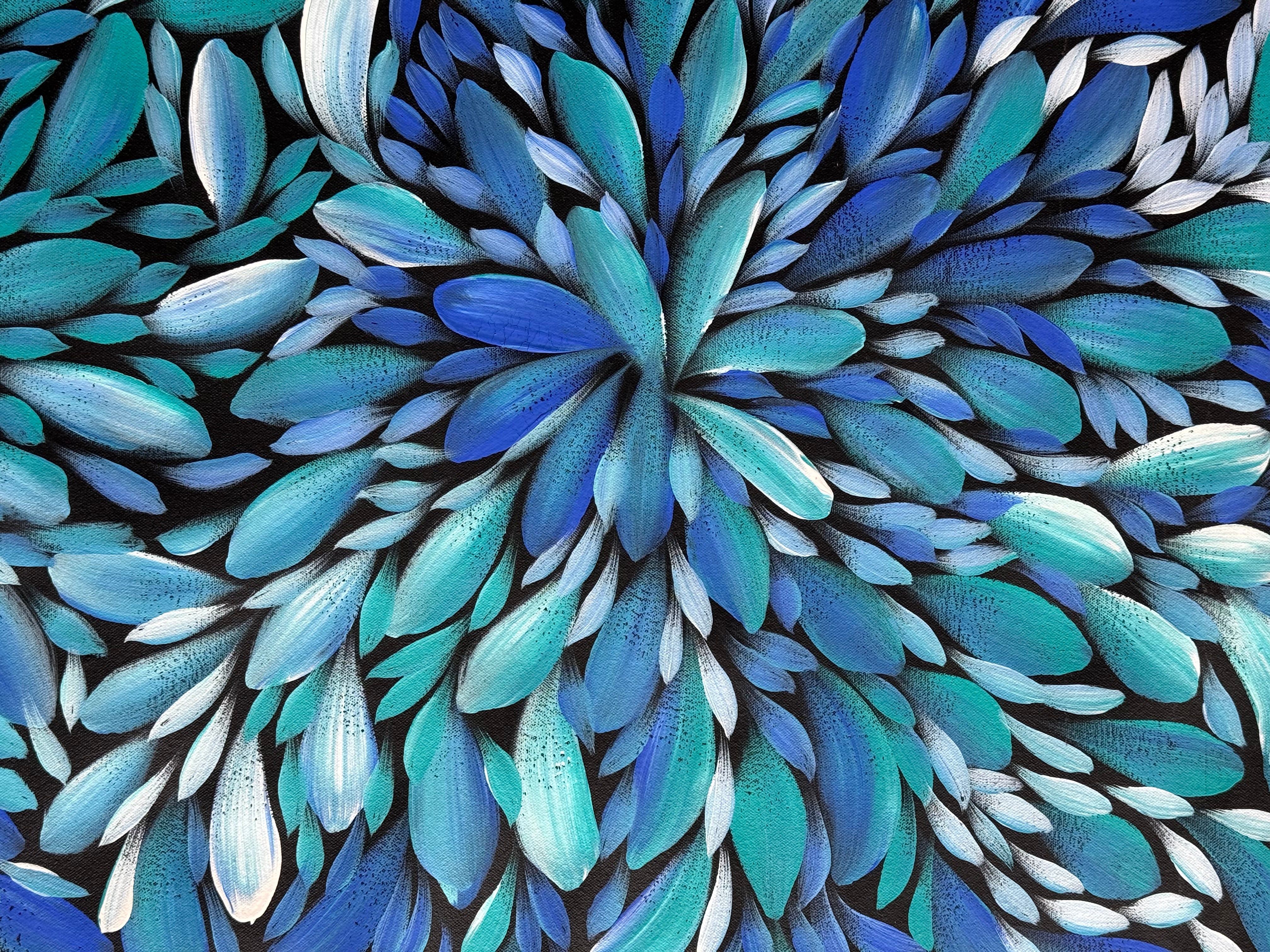 Louise Numina Napananka - Bush Medicine Leaves .09-9