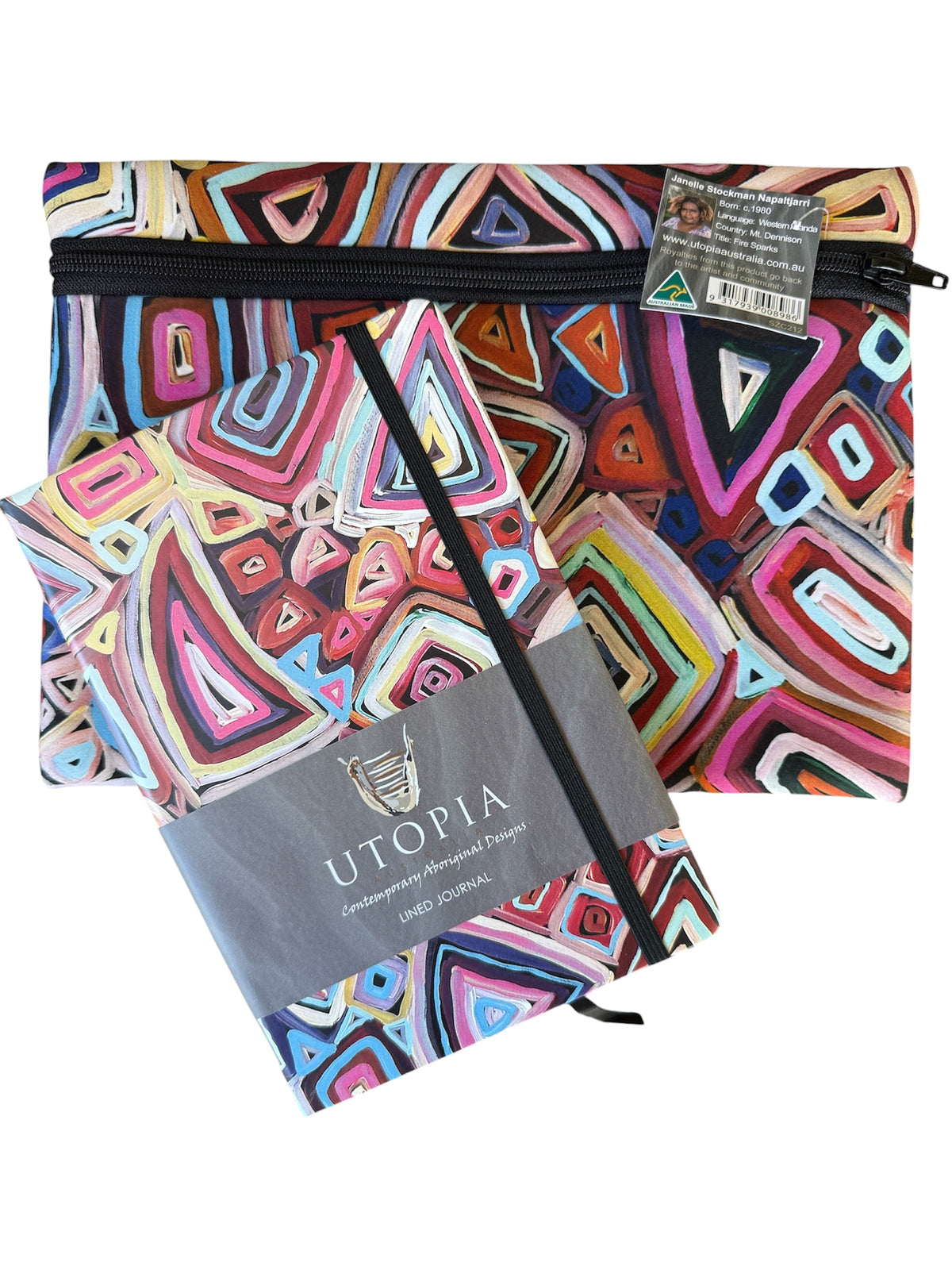 Journal & Neoprene Case Gift Set - Janelle Stockman