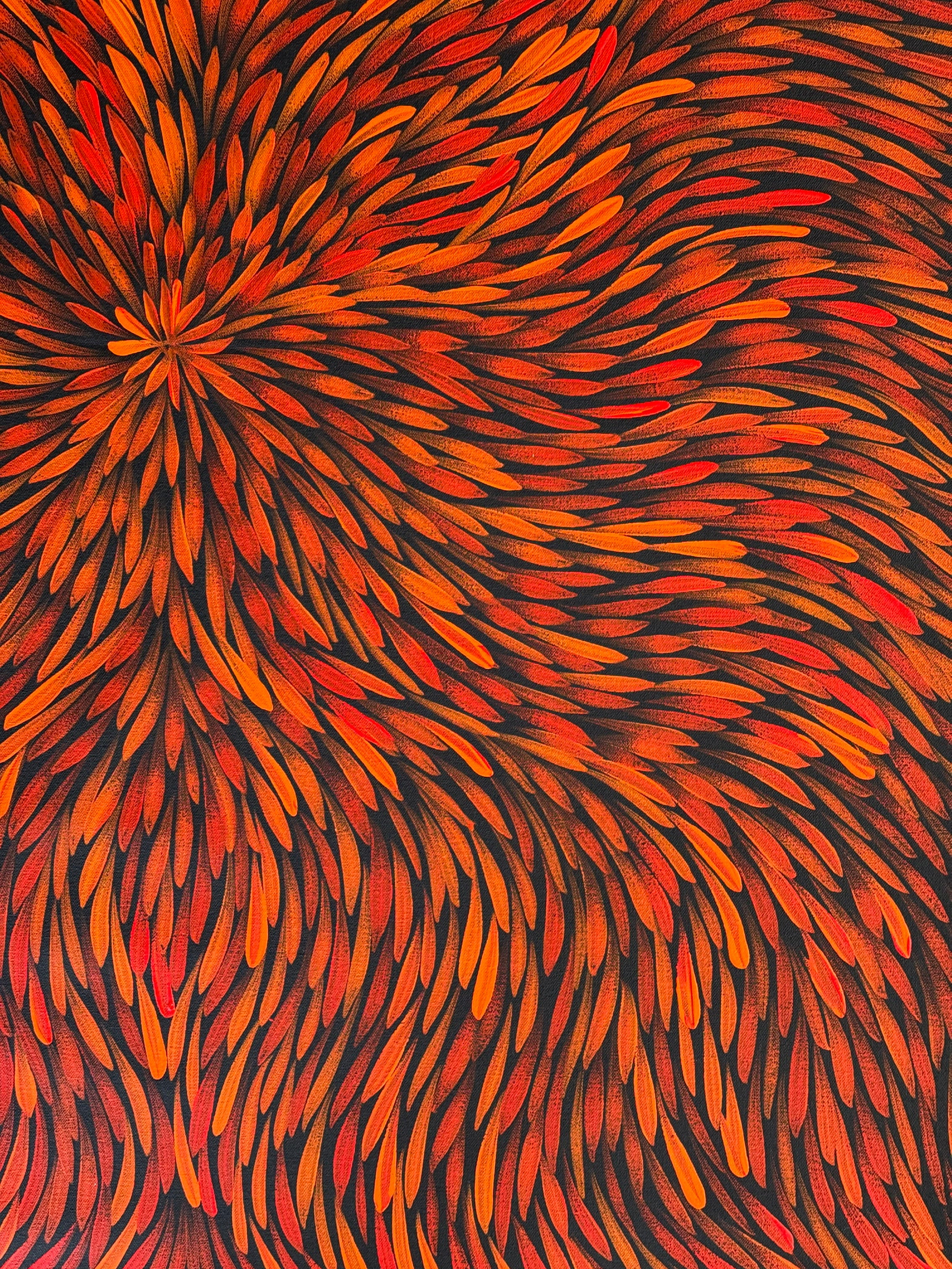 Sharon Numina - Bush Medicine Leaves - 97x95cm .02-3