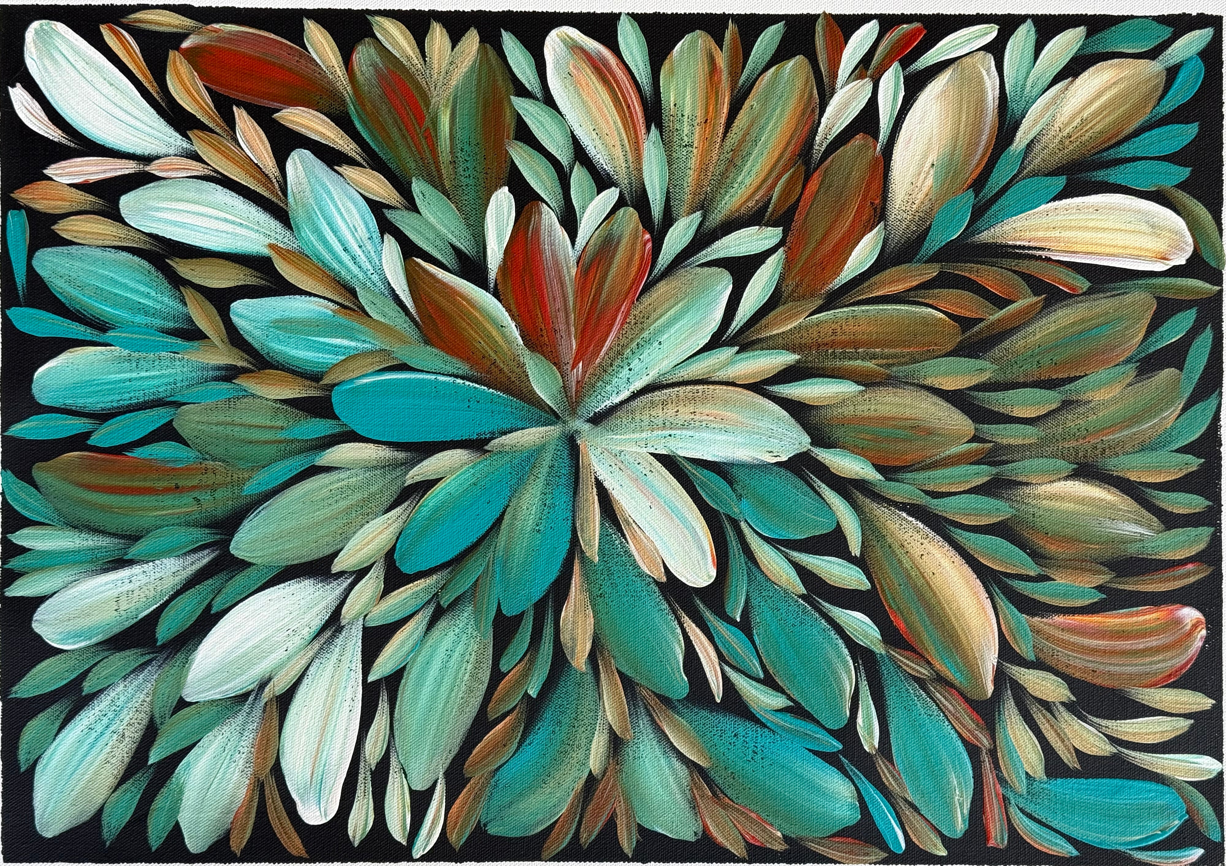 Louise Numina Napananka - Bush Medicine Leaves .86-10