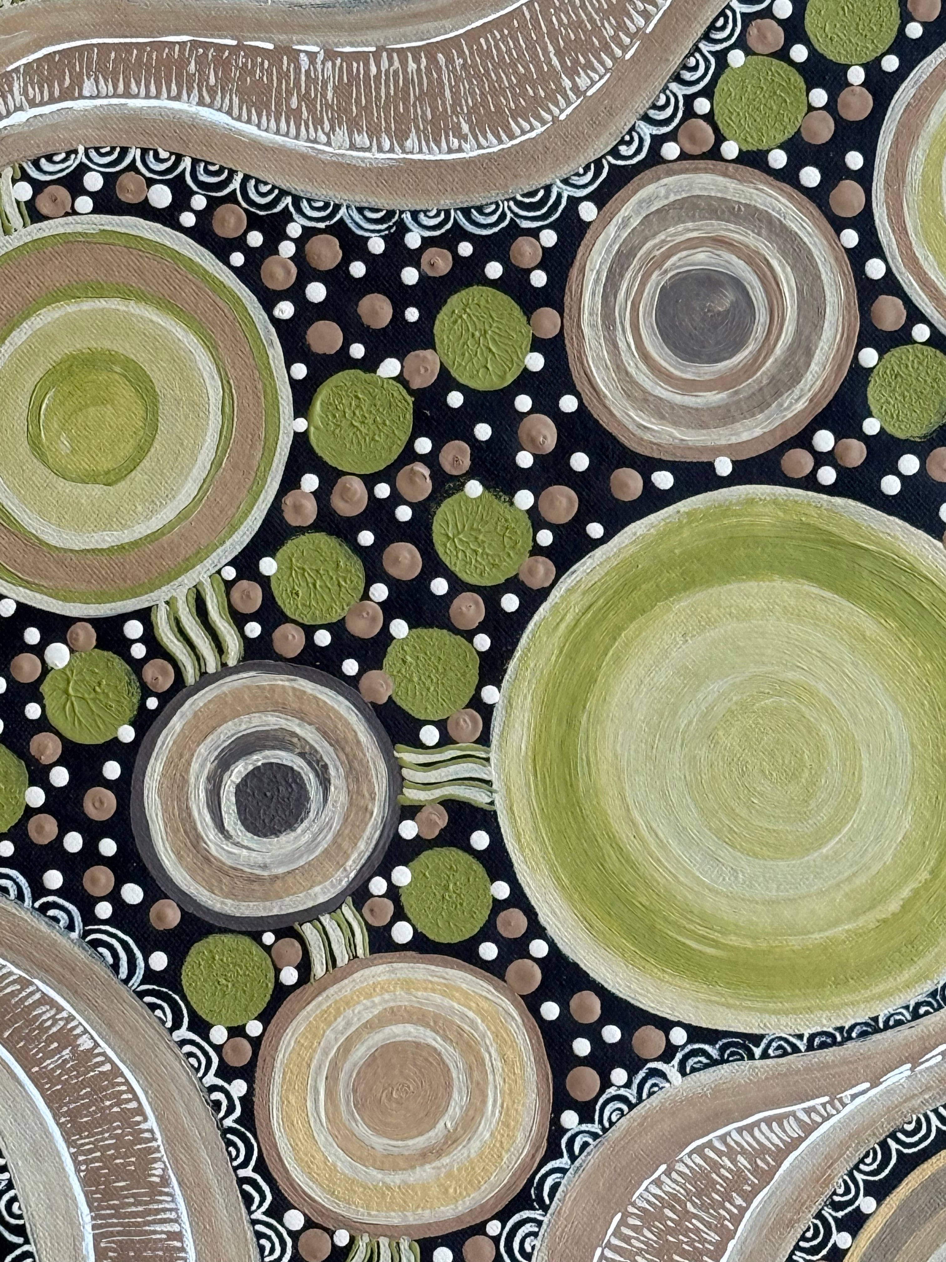 Deidre Burgoyne Rosier - Beautiful Rockholes Down by the Sea .89-27