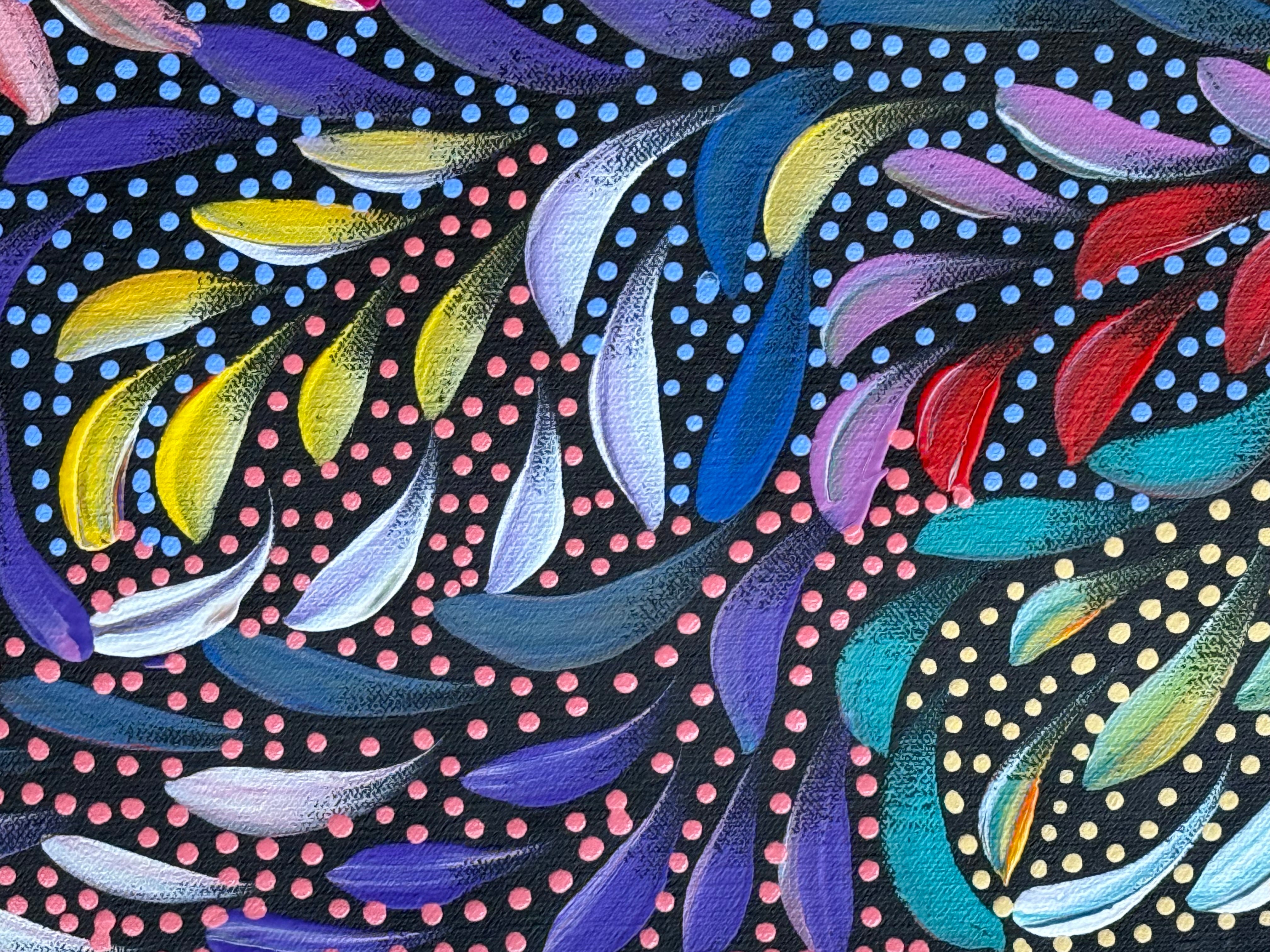 Caroline Numina - Seeded Bush Medicine Leaves .91-14