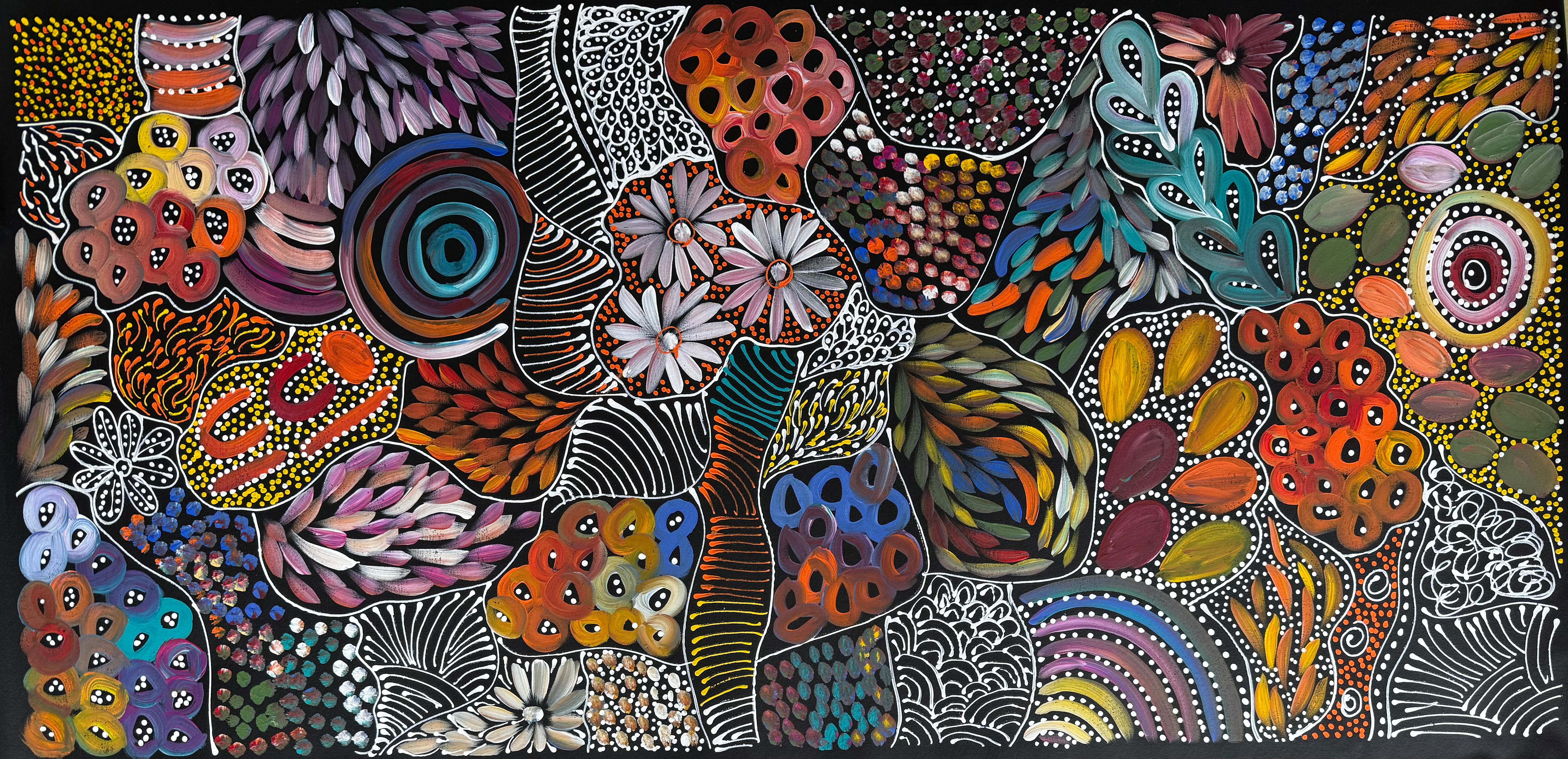 Louise Numina Napananka - Dreamtime .90-19