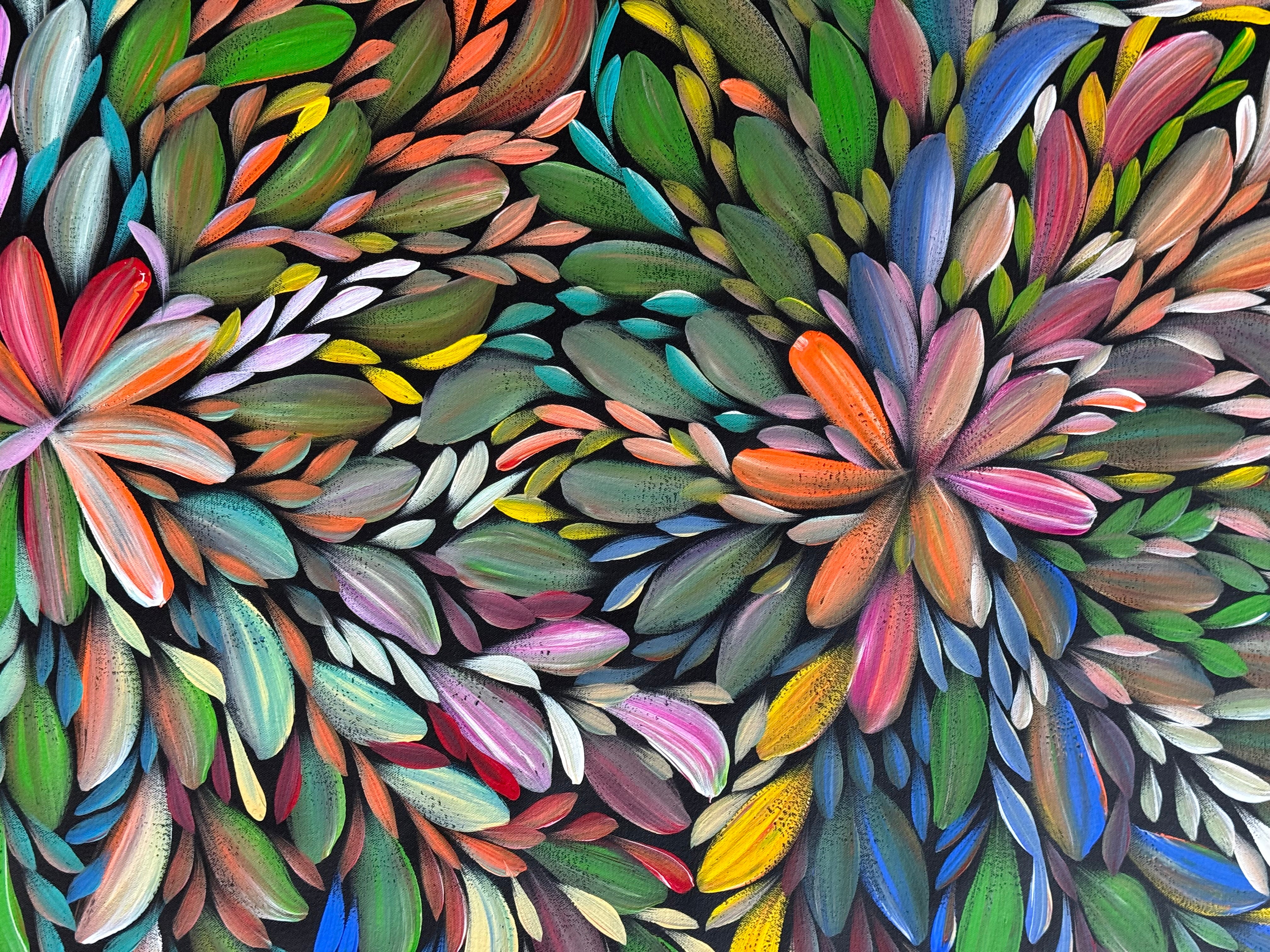 Louise Numina Napananka - Bush Medicine Leaves .16-2