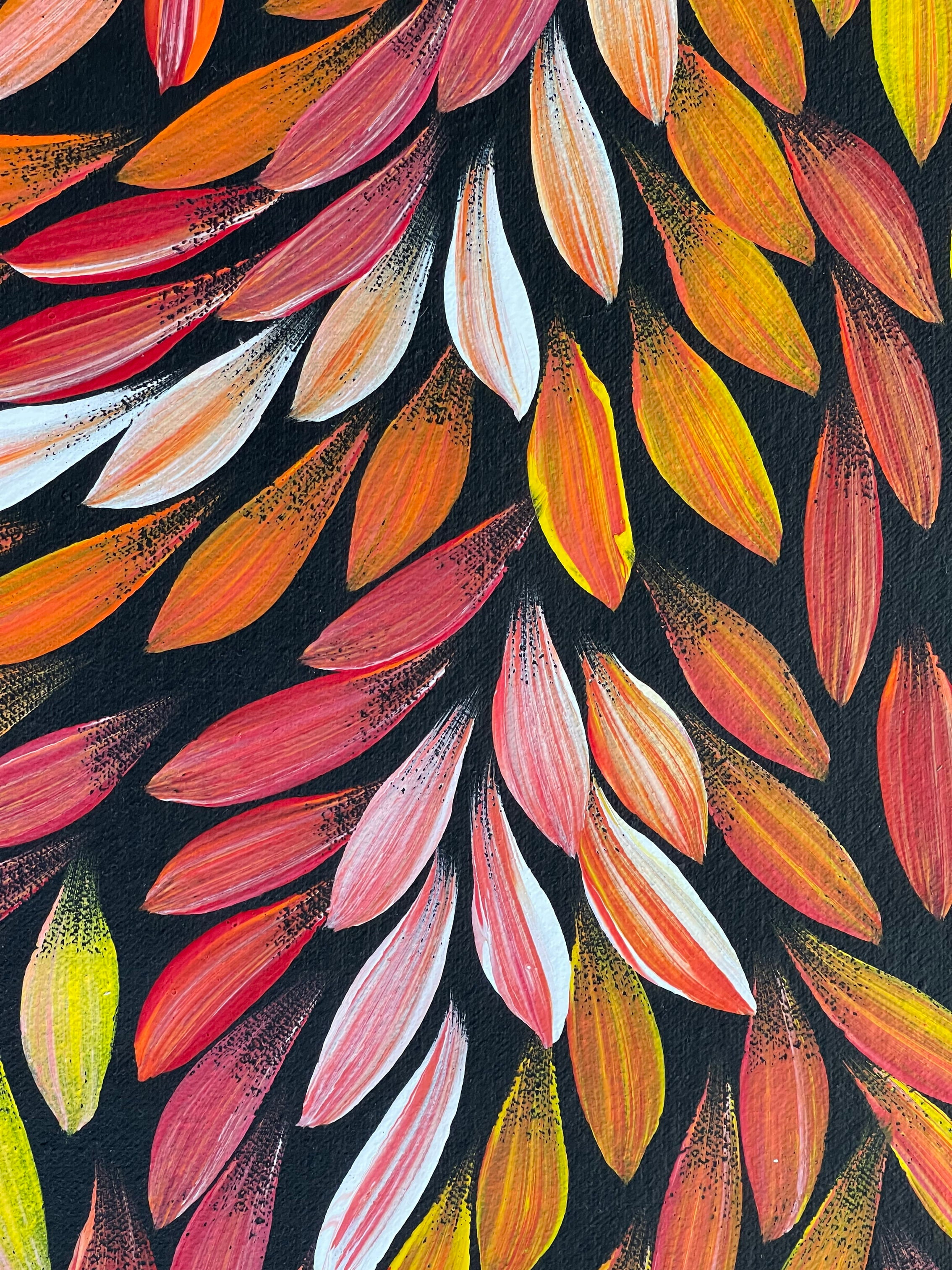 Jacinta Numina - Bush Medicine Leaves - 96x93cm .67-1