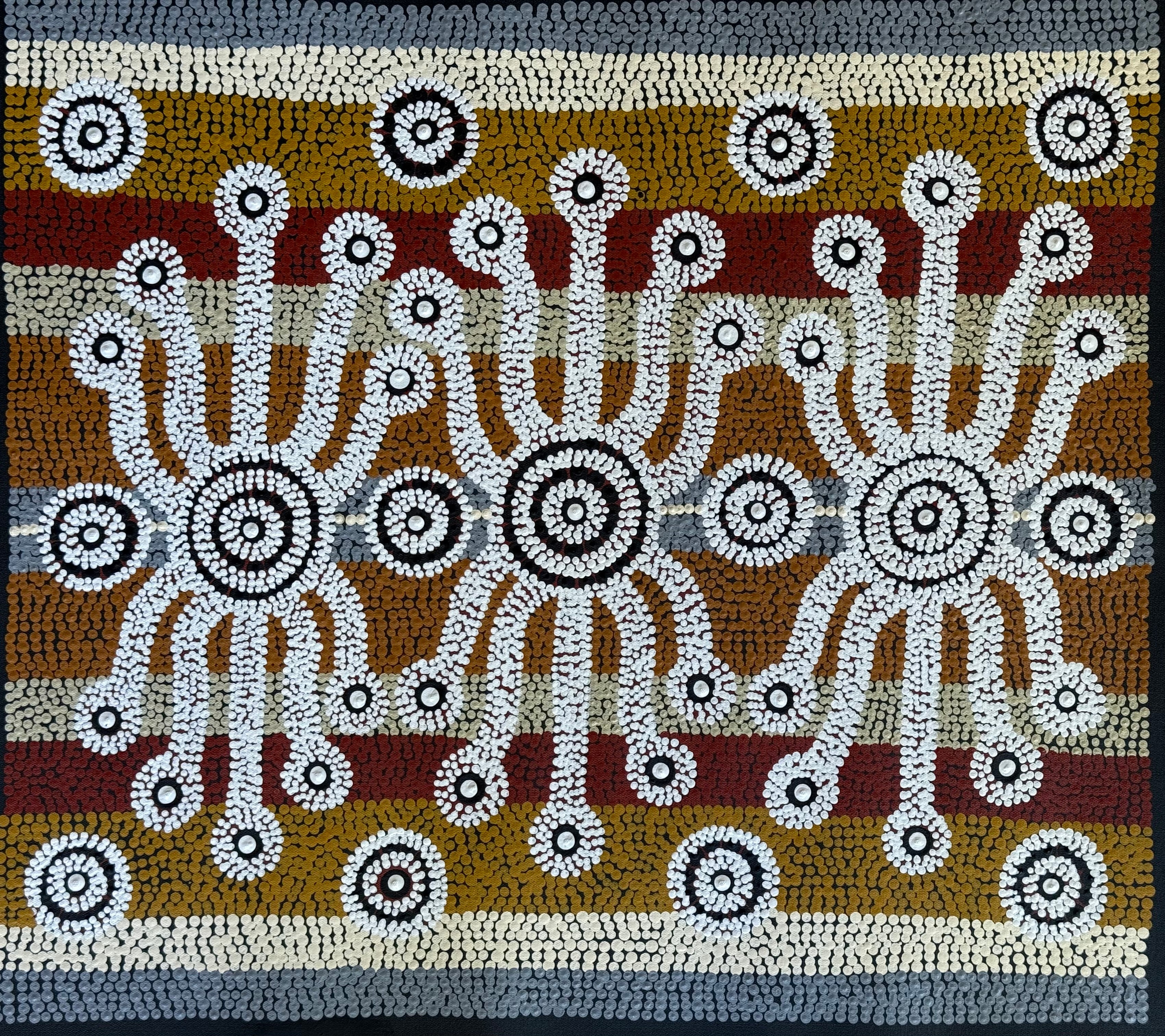 Peter Mbitjana Palmer - Bush Onions Dreaming .98-1