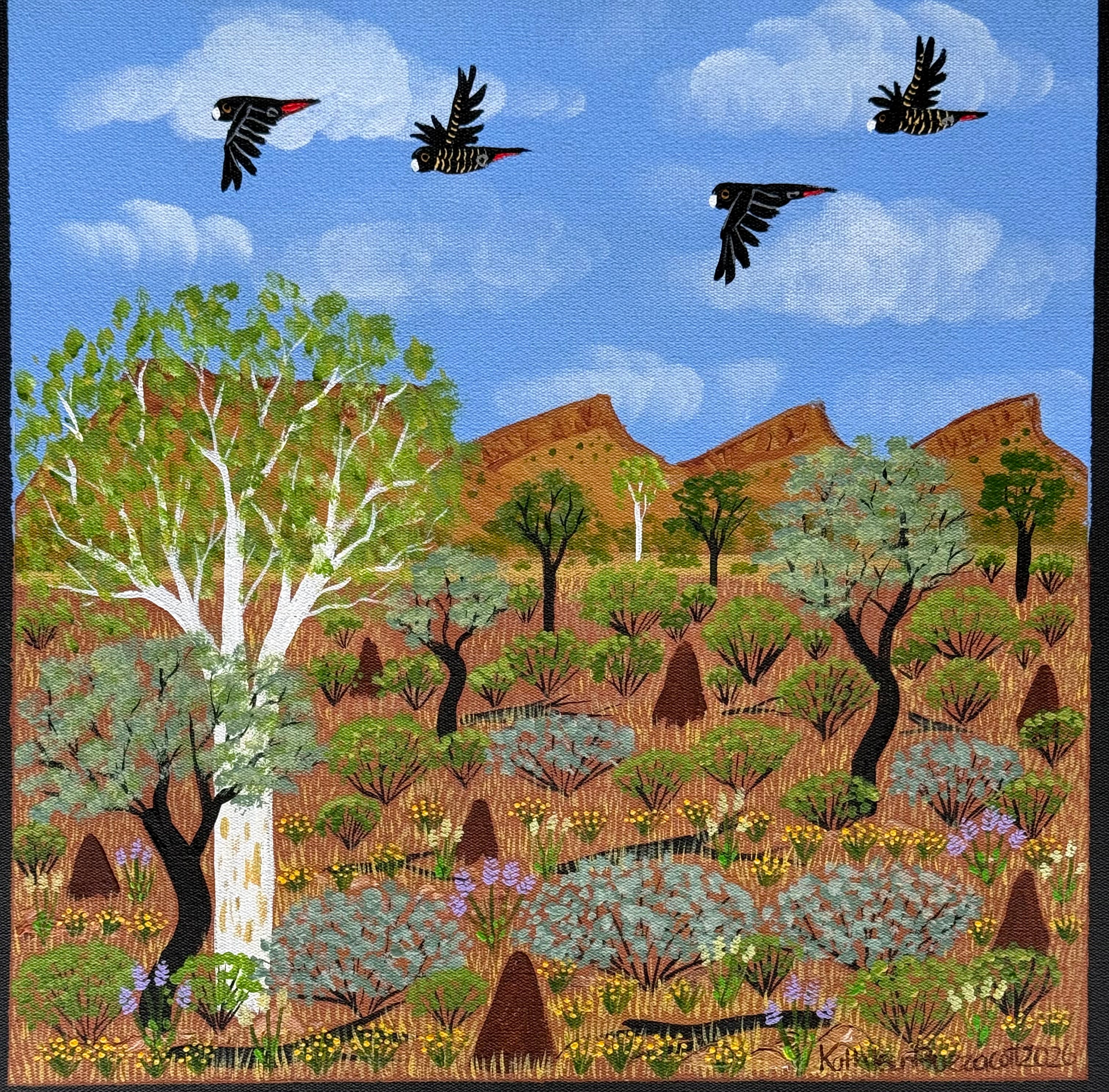 Kathleen Buzzacott - West MacDonnell Ranges .41-7