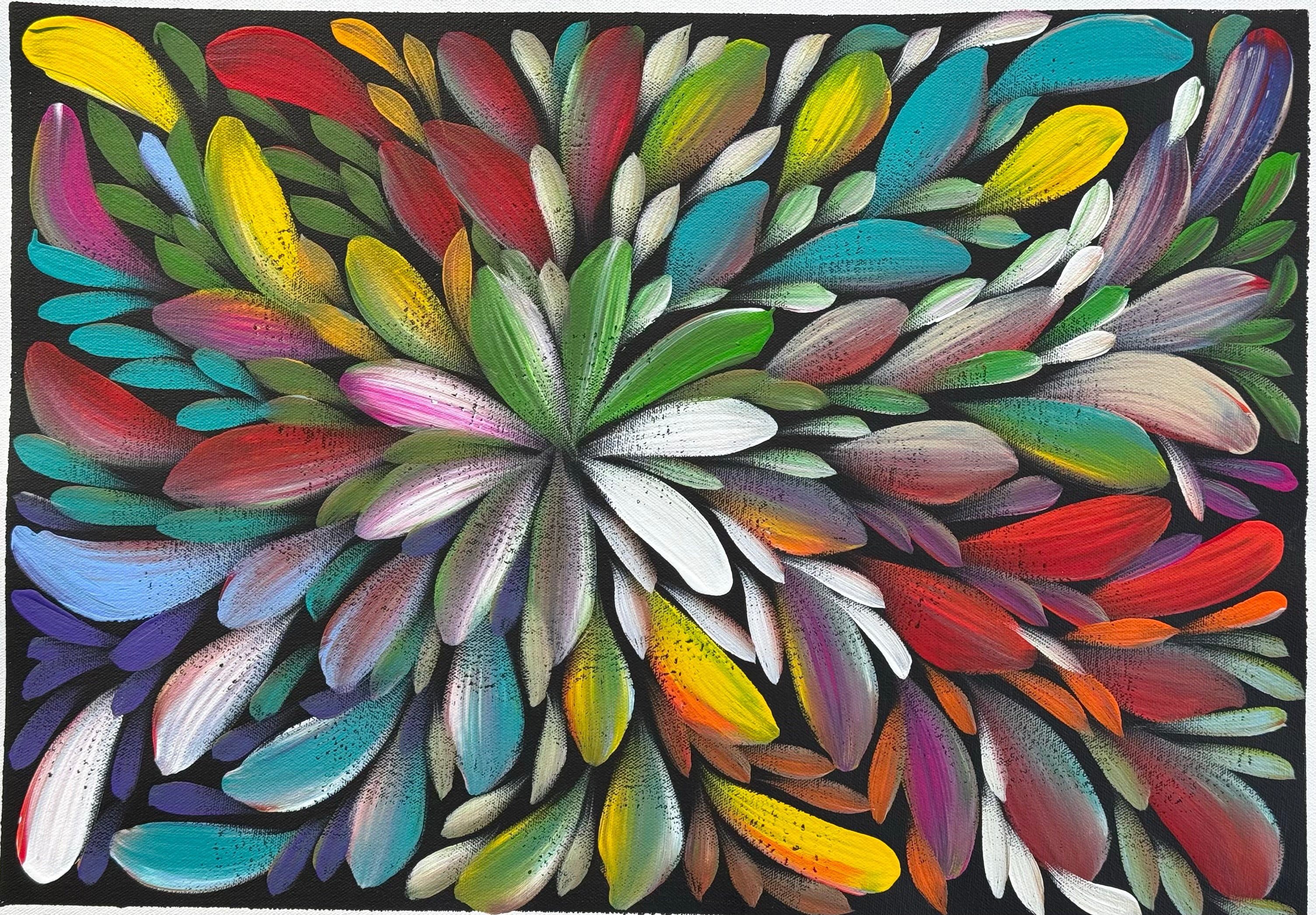 Louise Numina Napananka - Bush Medicine Leaves .57-17