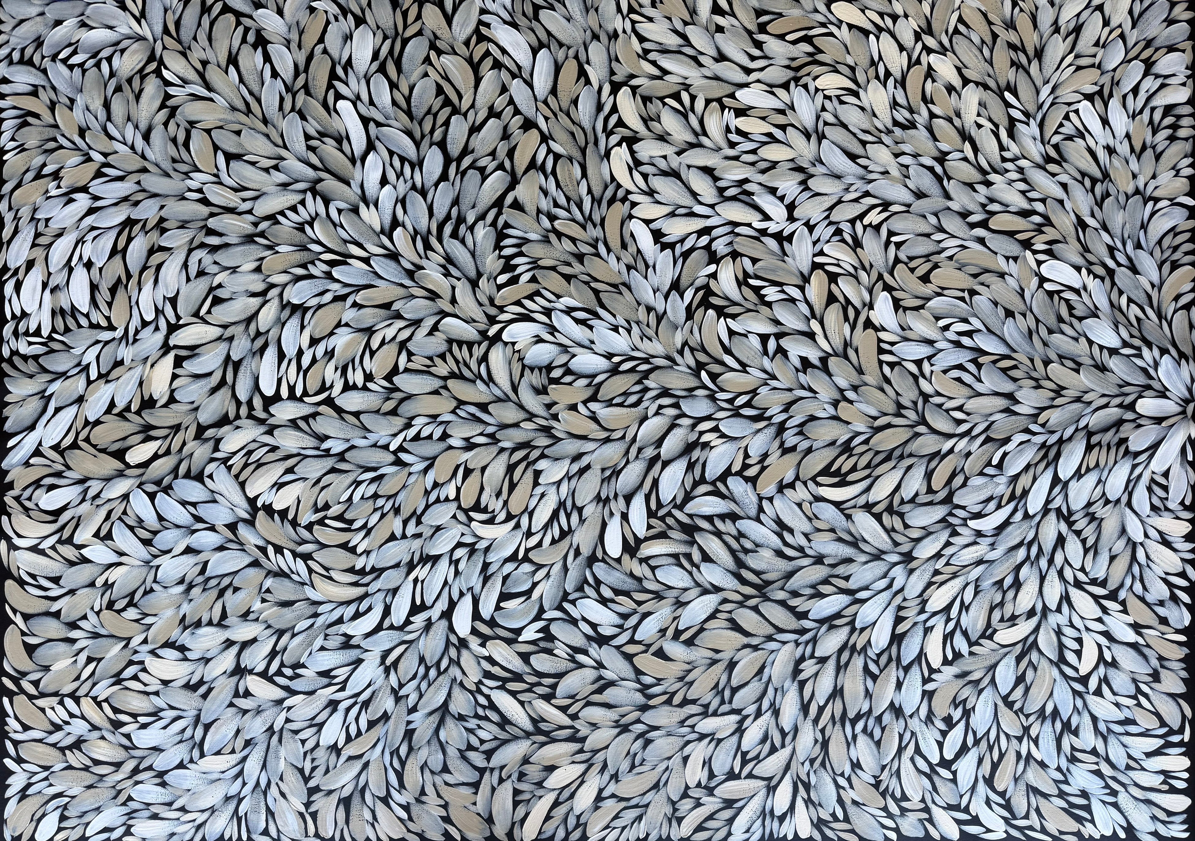 Louise Numina Napananka - Bush Medicine Leaves - 199x148cm .19-32