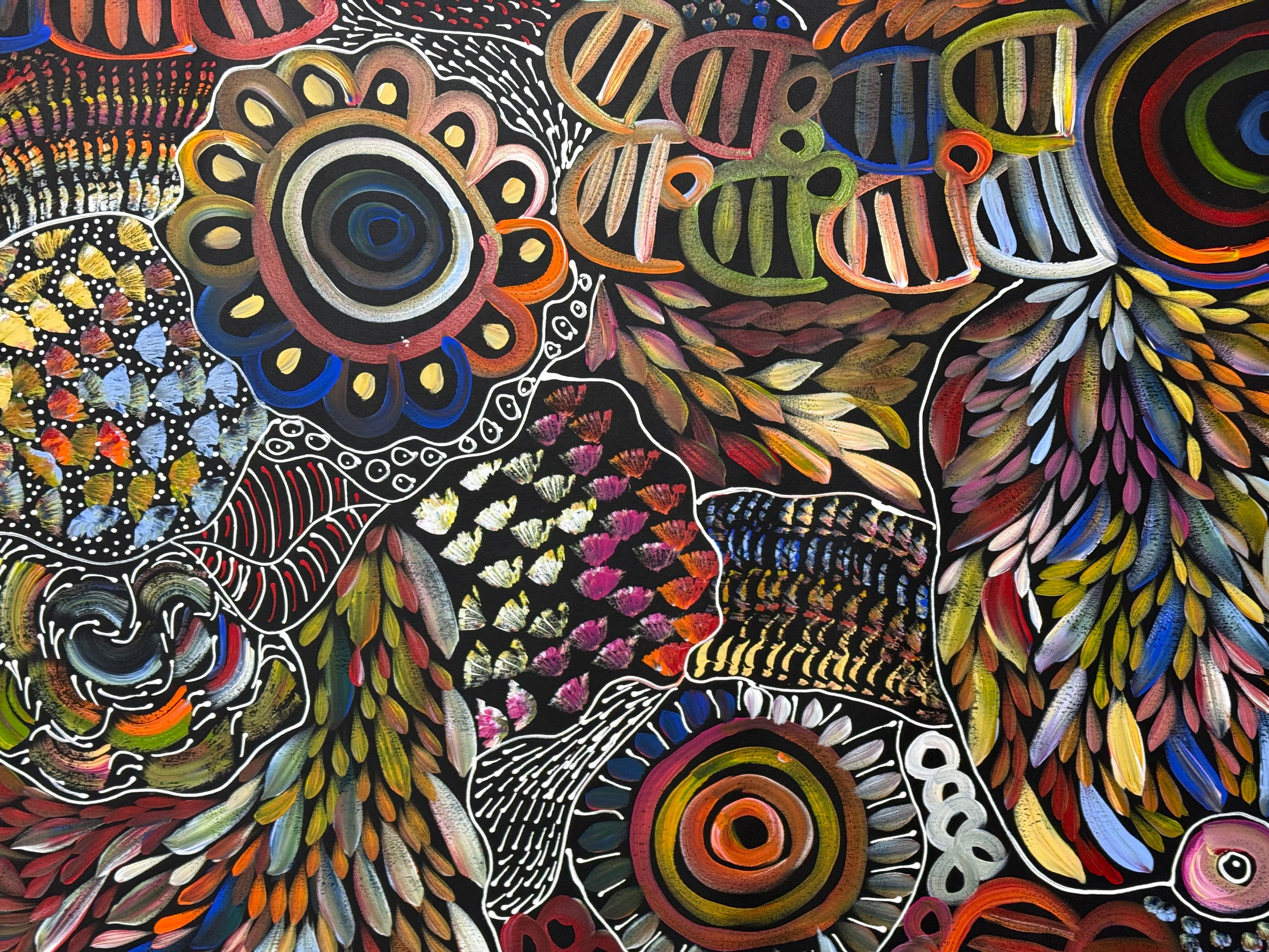 Louise Numina Napananka - Dreamtime  .30-14