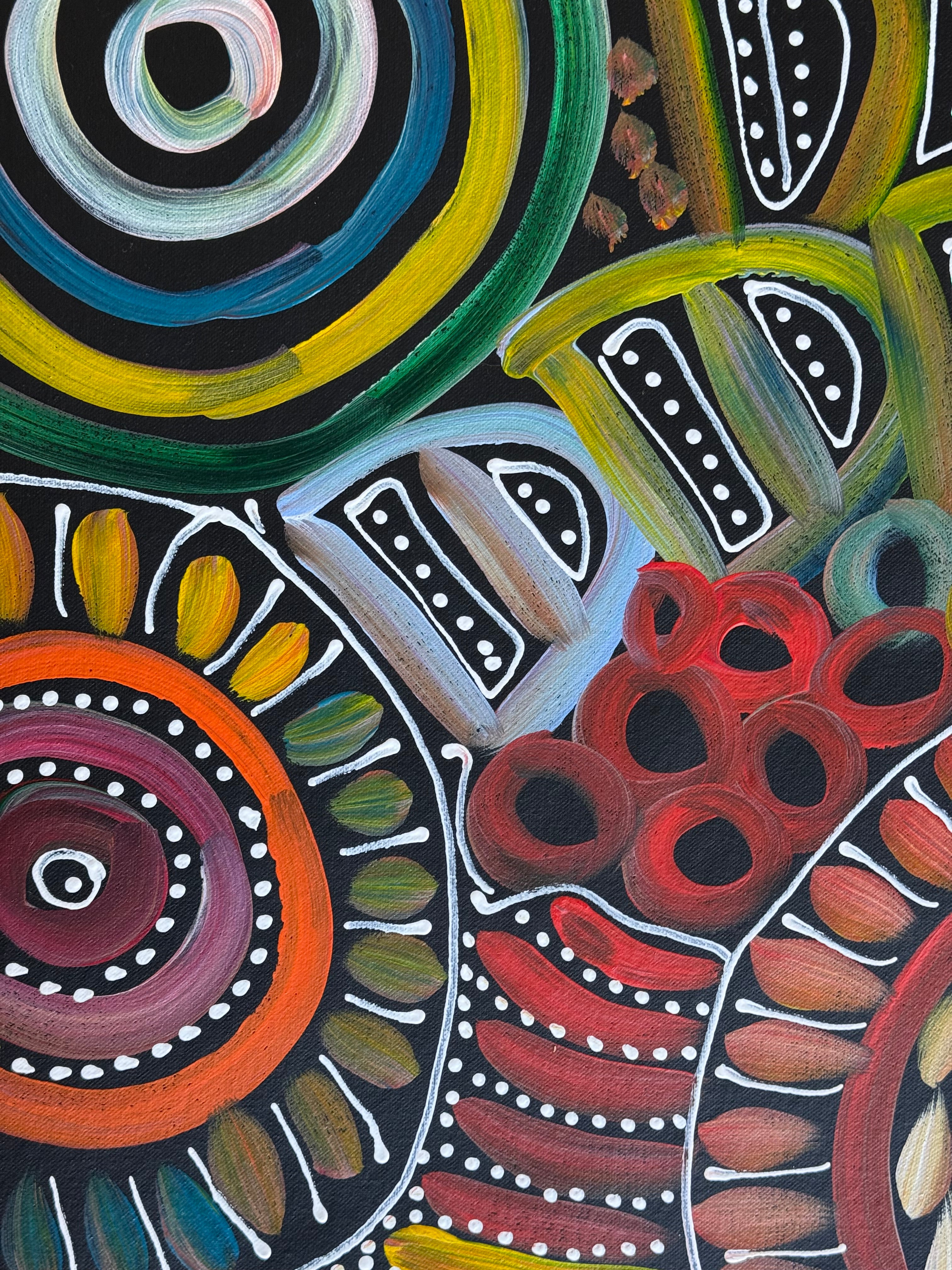 Louise Numina Napananka - Dreamtime .28-4