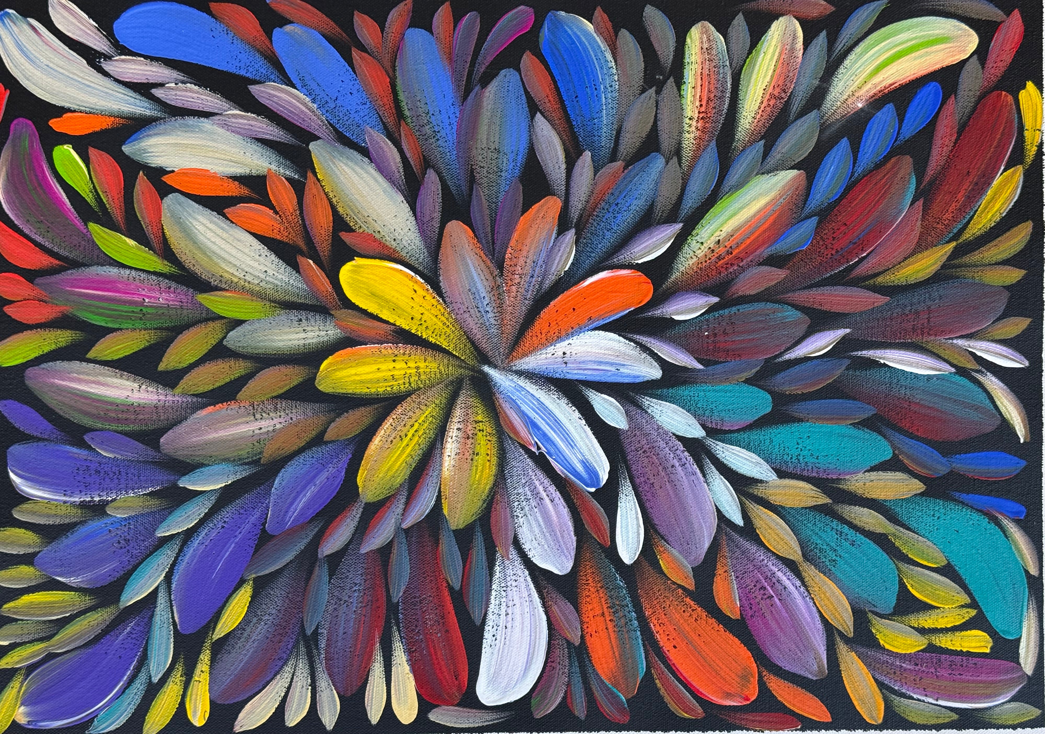 Louise Numina Napananka - Bush Medicine Leaves .57-19