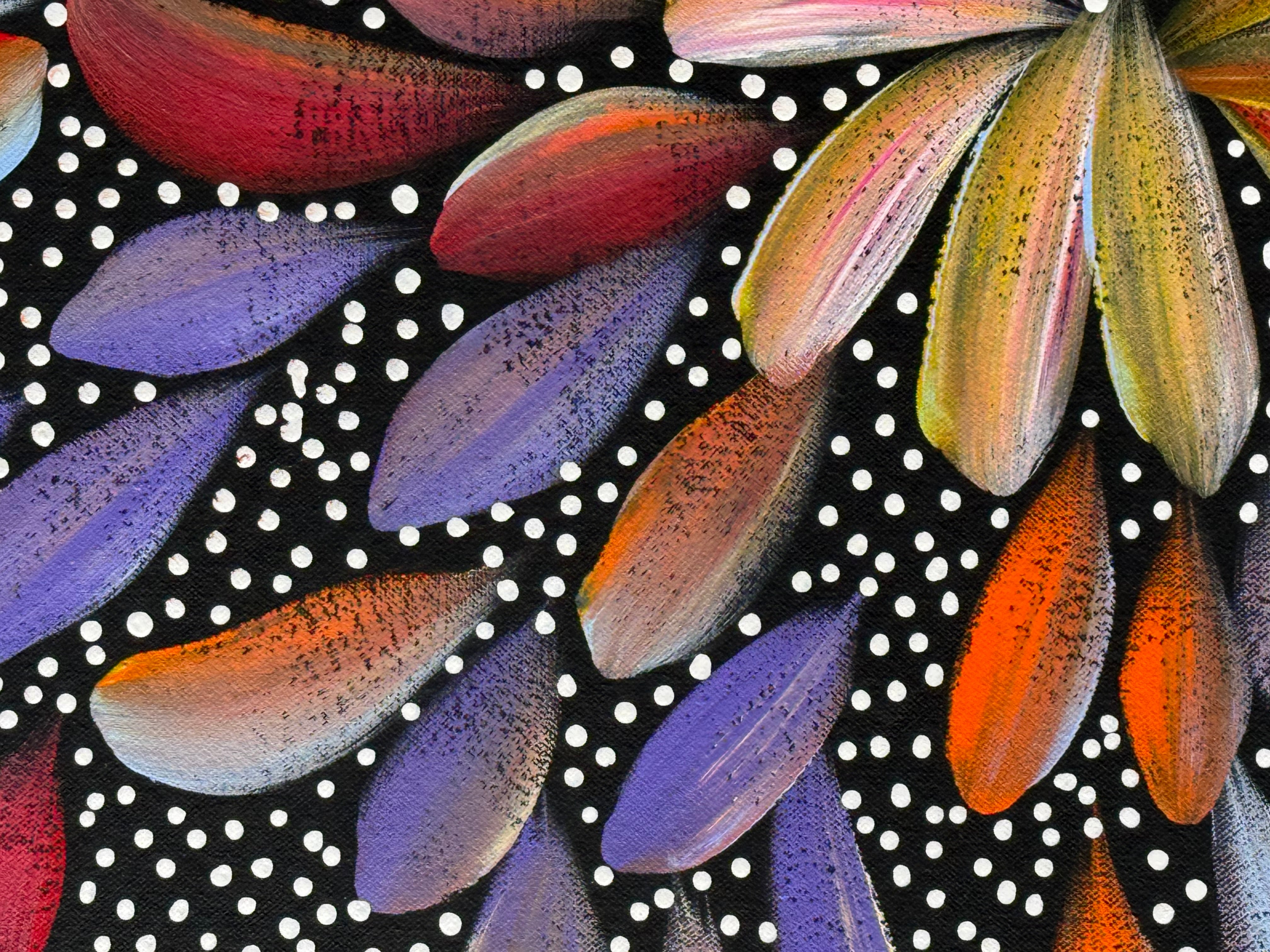 Louise Numina Napananka - Bush Medicine Leaves and Seeds .29-6