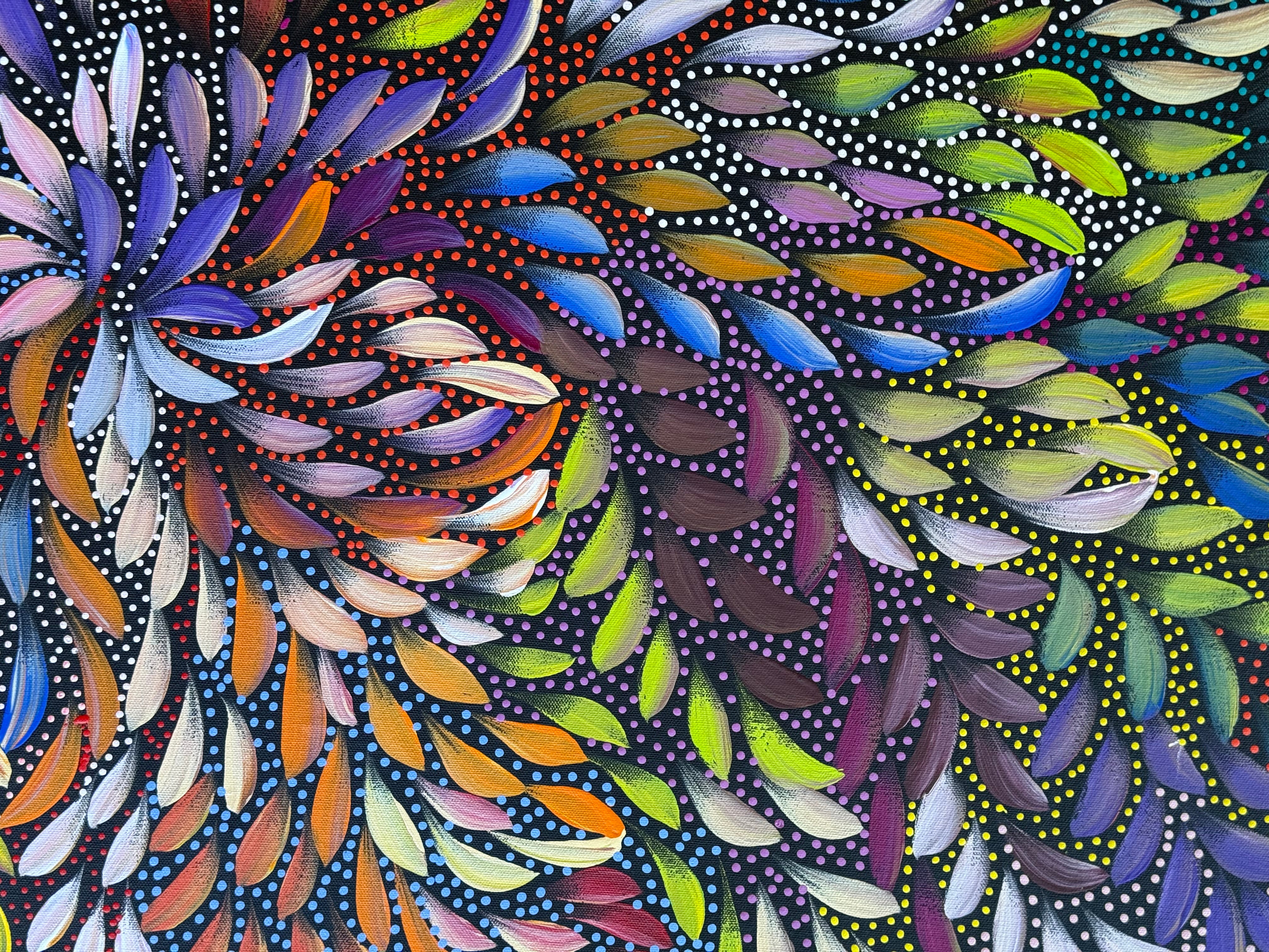 Caroline Numina - Seeded Bush Medicine Leaves .91-7