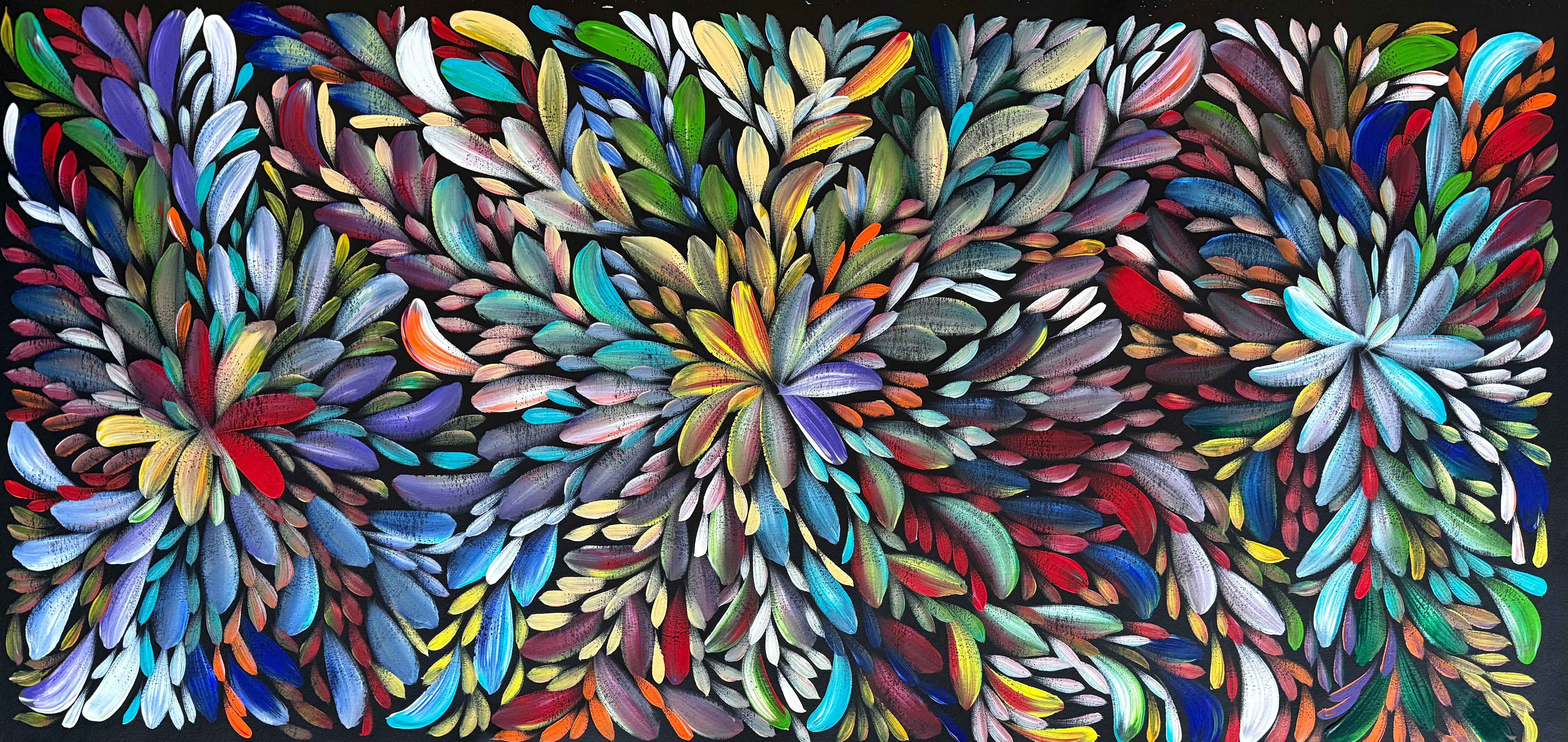 Louise Numina Napananka - Bush Medicine Leaves .26-17