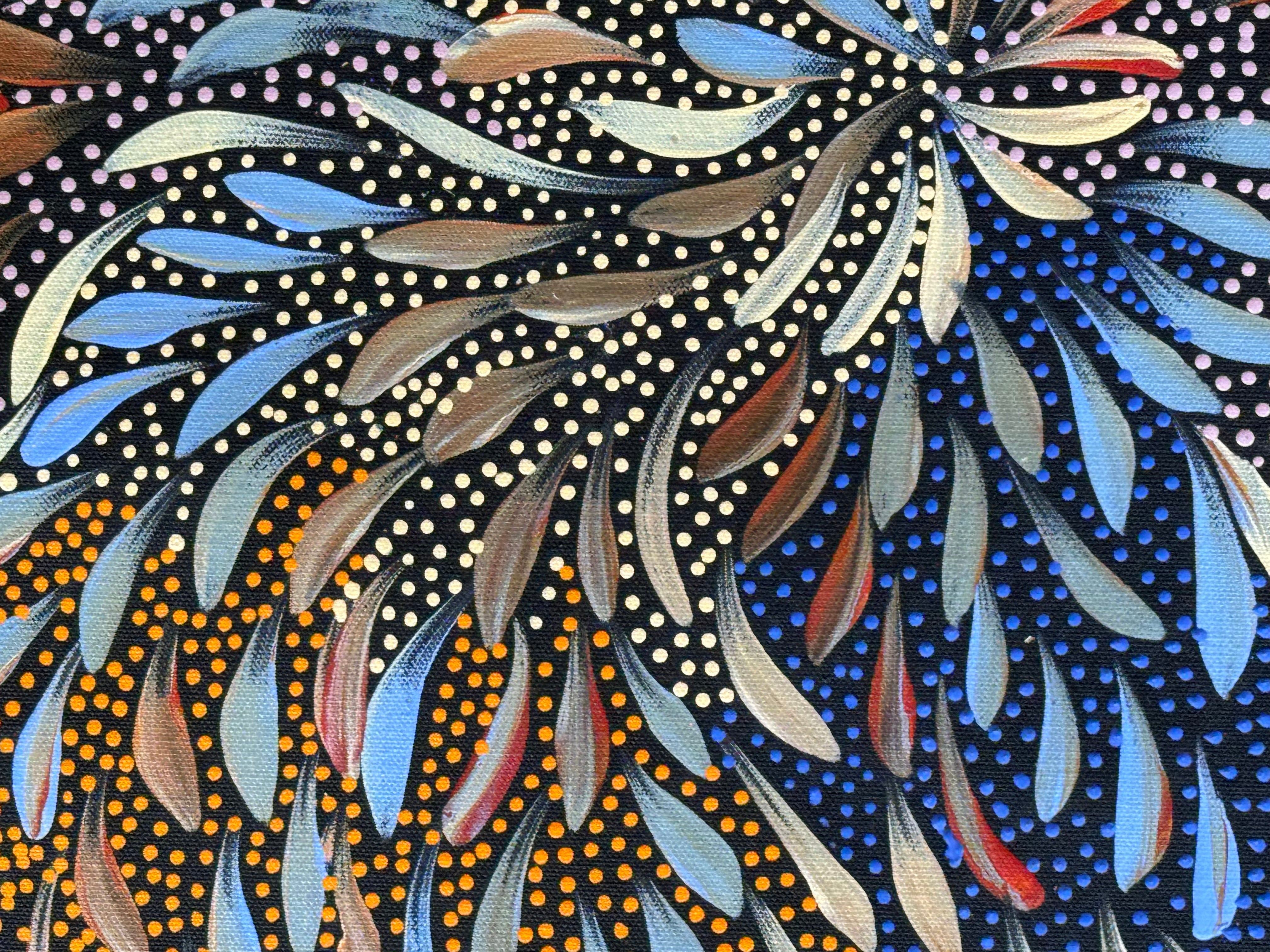 Caroline Numina - Seeded Bush Medicine Leaves .91-16