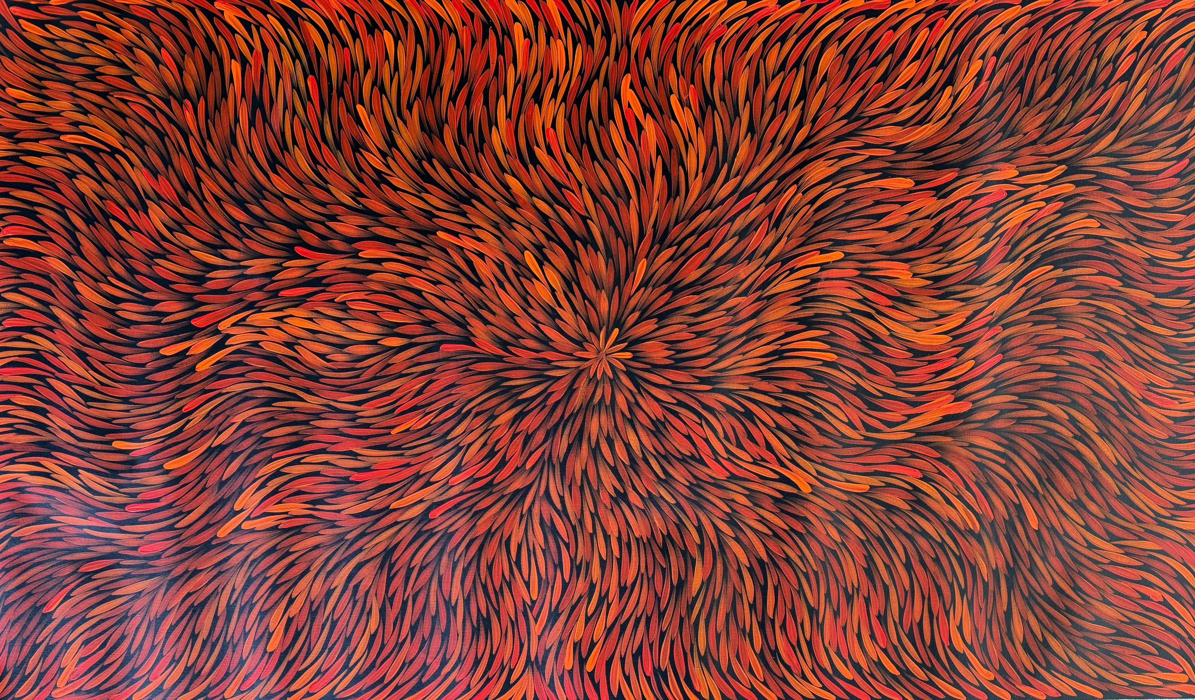 Sharon Numina - Bush Medicine Leaves - 145x83cm .02-2