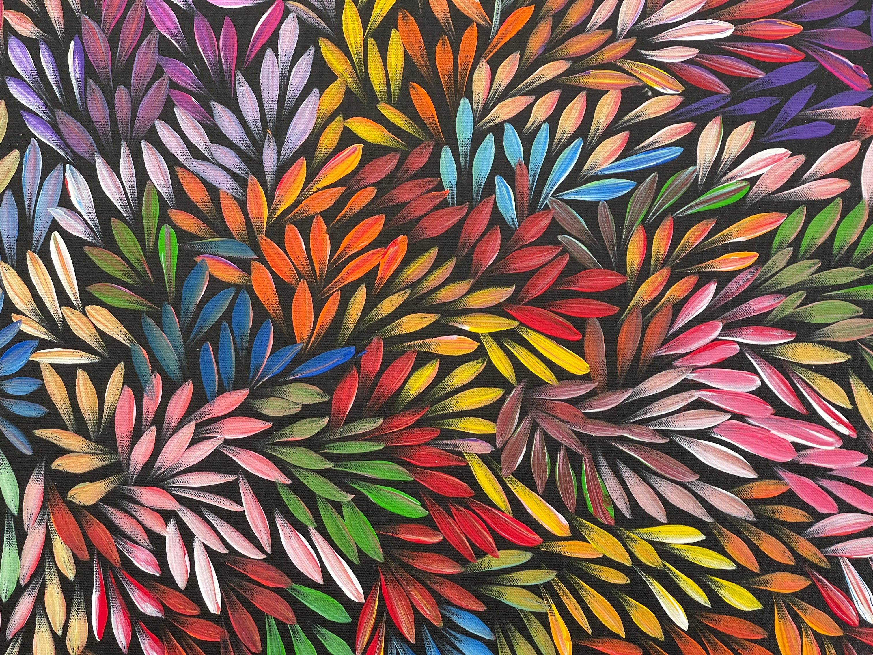 Sharon Numina - Bush Medicine Leaves - 153x95cm .55-26