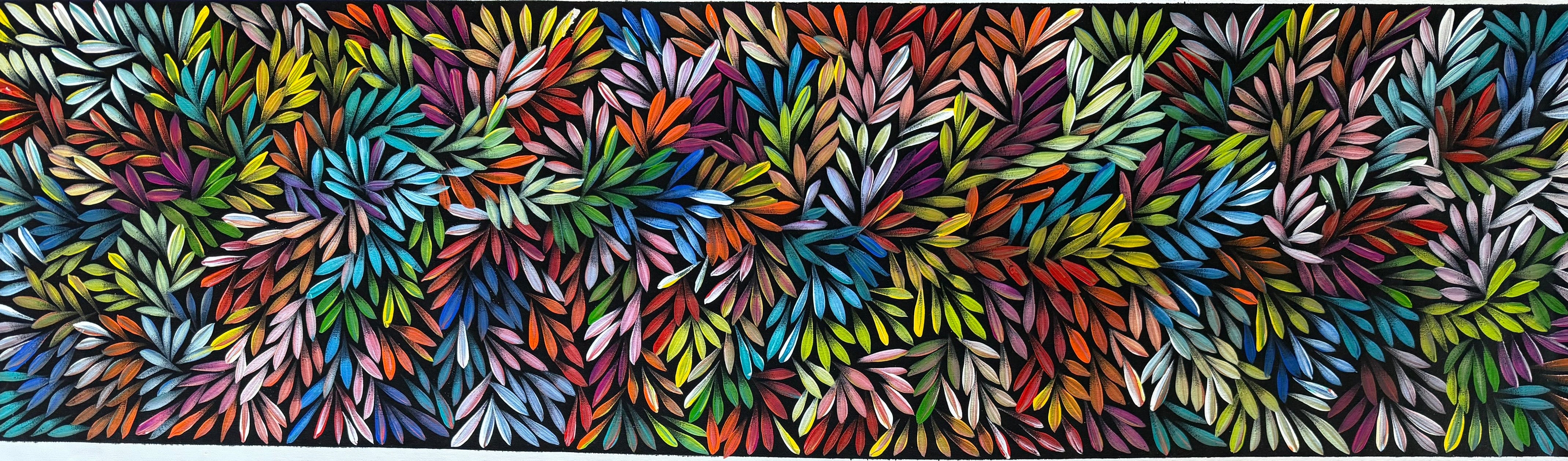 Sharon Numina - Bush Medicine Leaves - 153x43cm .14-34