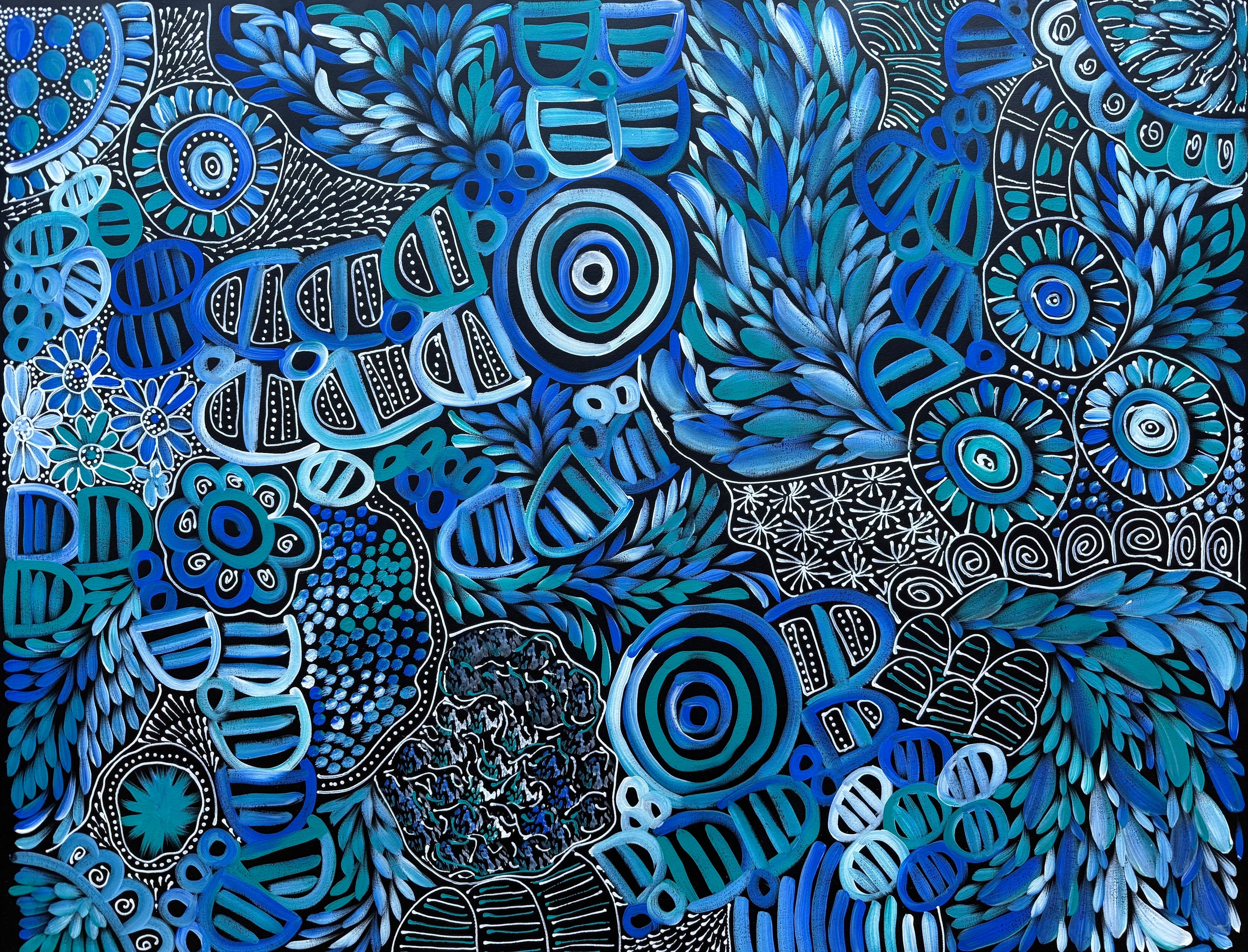 Louise Numina Napananka - Dreamtime .41-3