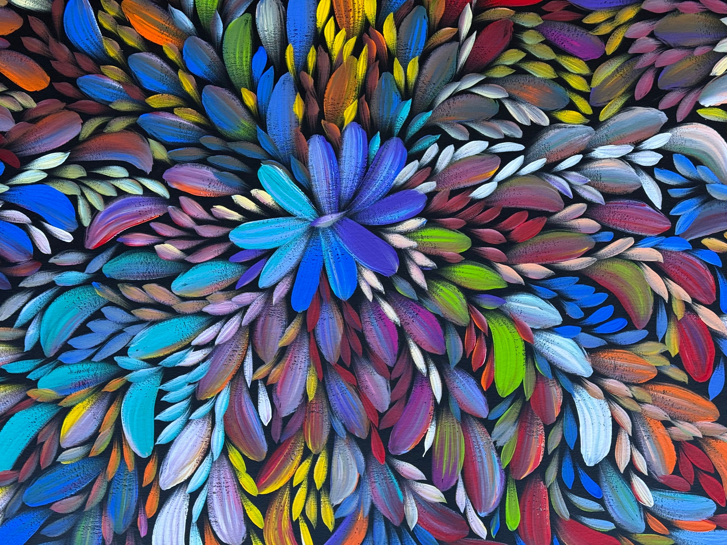 Louise Numina Napananka - Bush Medicine Leaves .41-19