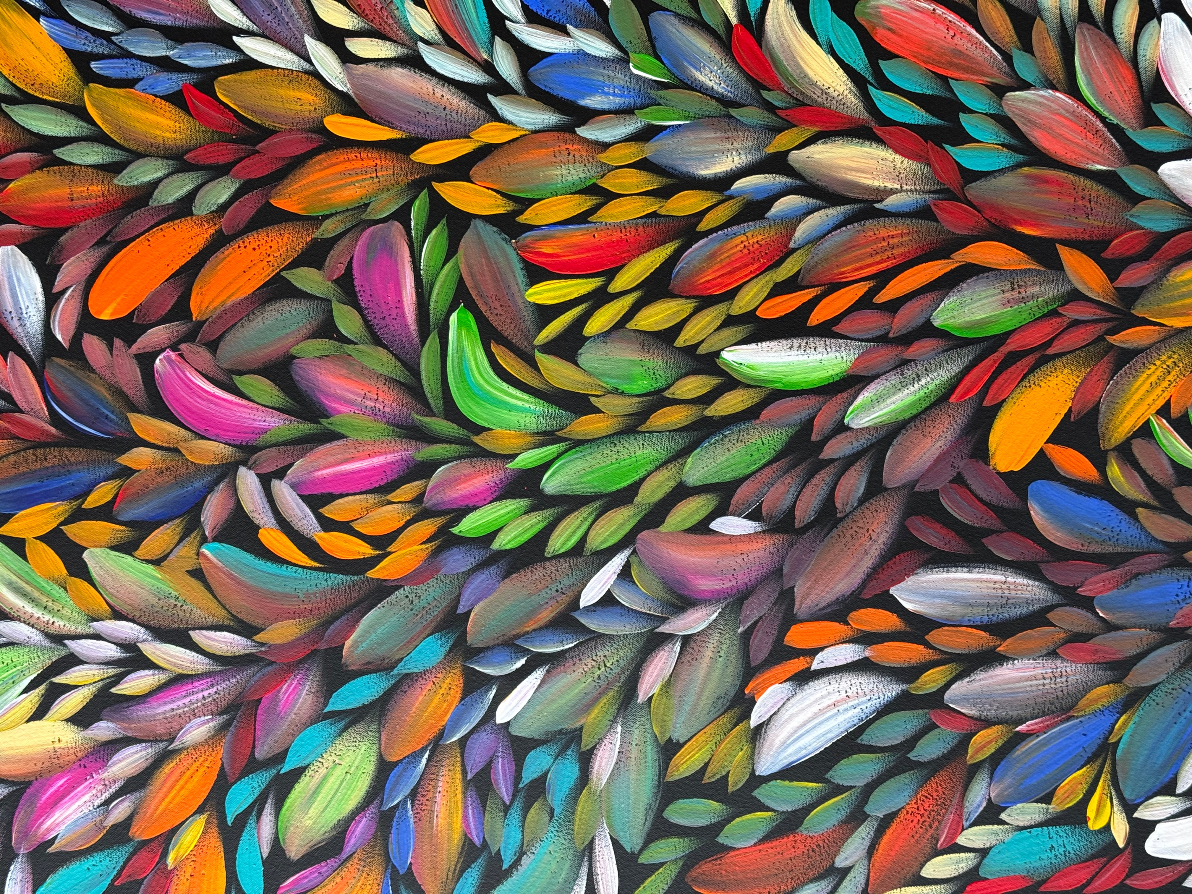 Louise Numina Napananka - Bush Medicine Leaves .25-8