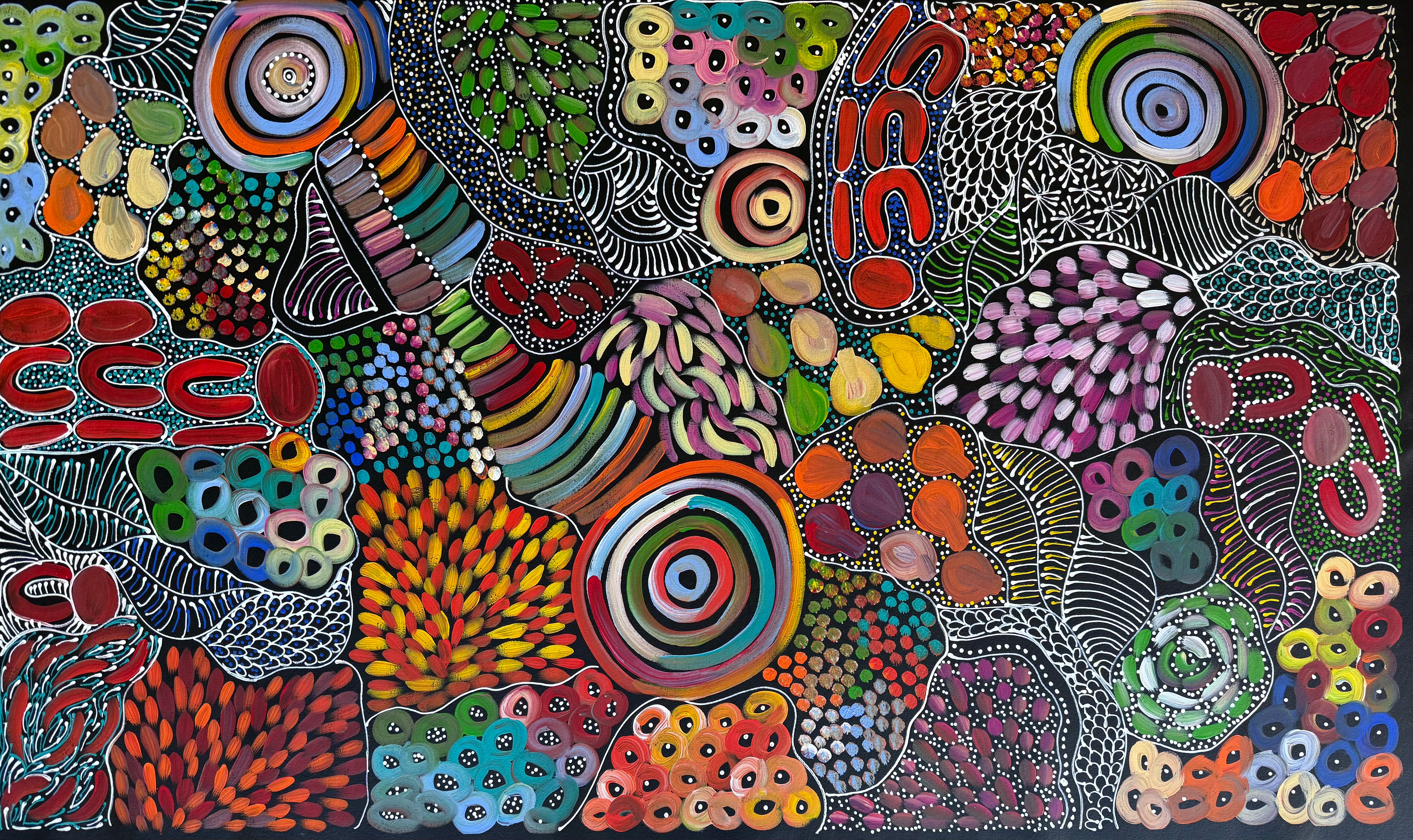 Louise Numina Napananka - Dreamtime .86-16