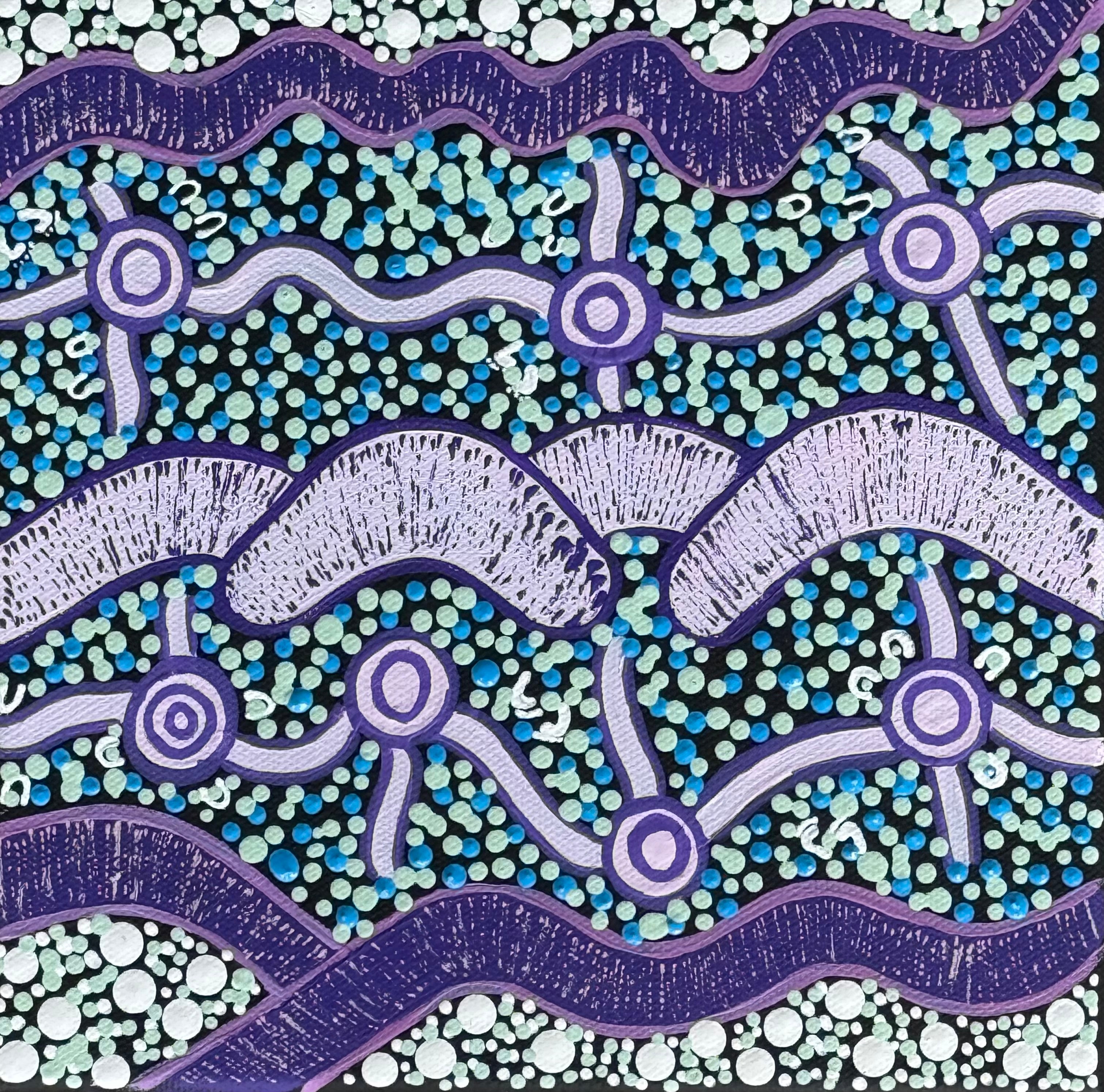 Deidre Burgoyne Rosier - Land and to the Sea .18-21 *pre-stretched*