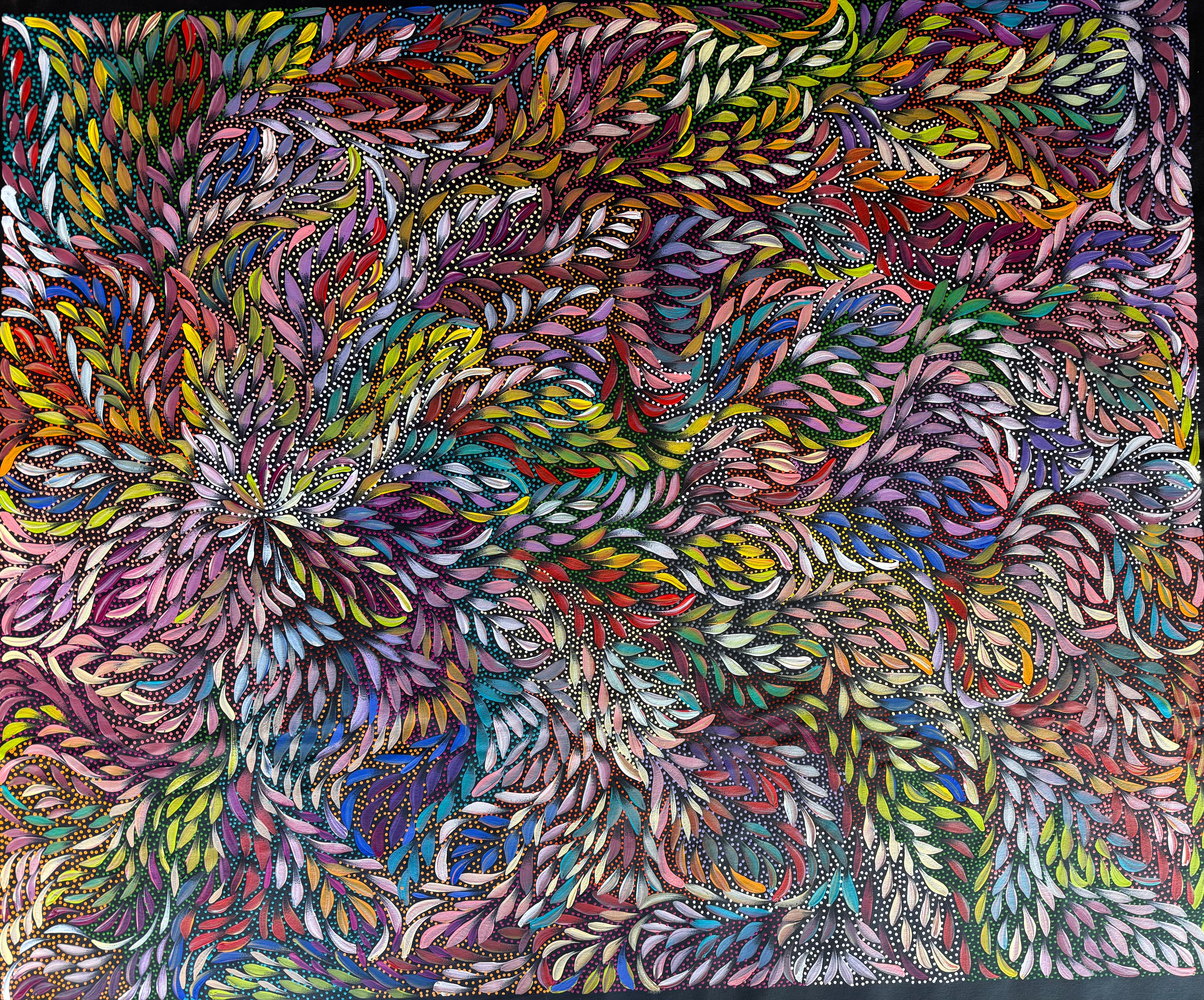 Caroline Numina - Seeded Bush Medicine Leaves .04-47