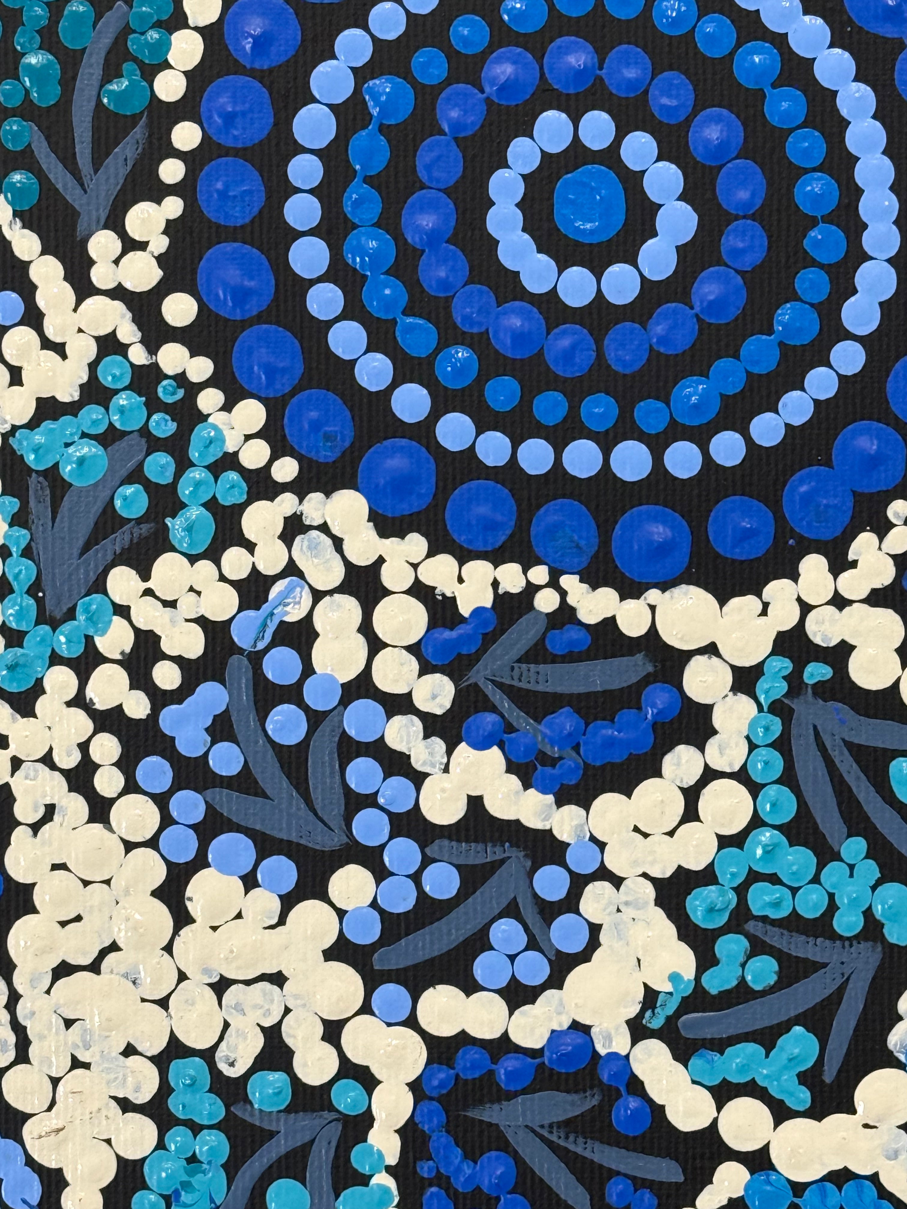 Angus Jakamarra Raymond - Yankirri Jukurrpa (Emu Dreaming) - Stretched