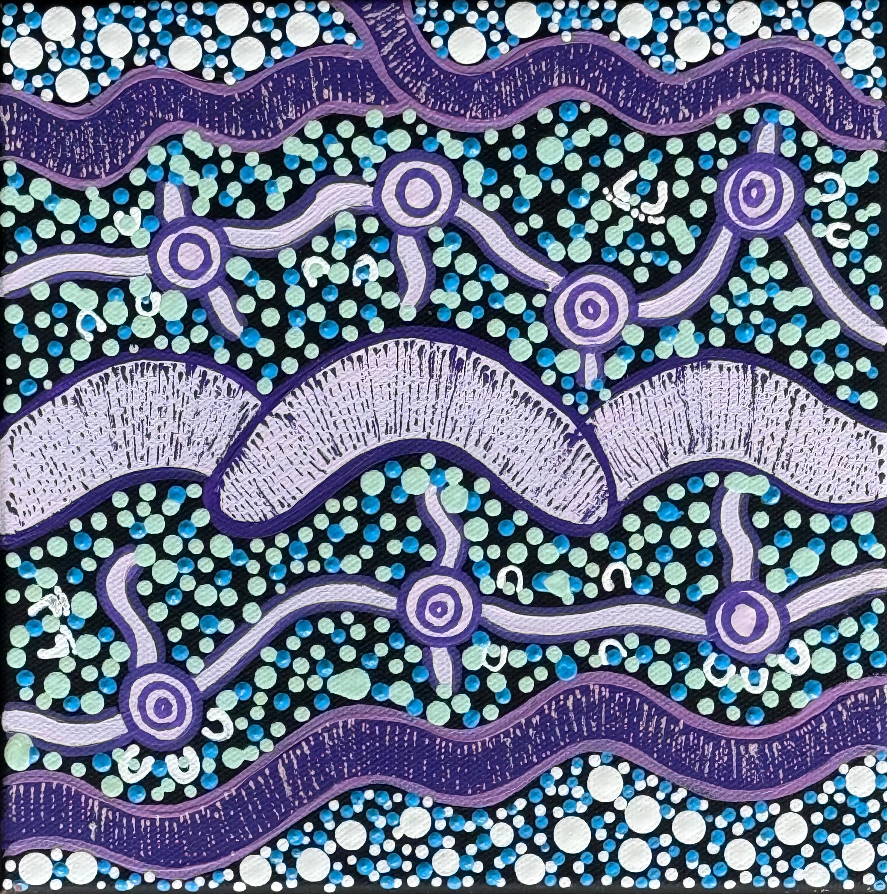 Deidre Burgoyne Rosier - Land and to the Sea .18-20 *pre-stretched*