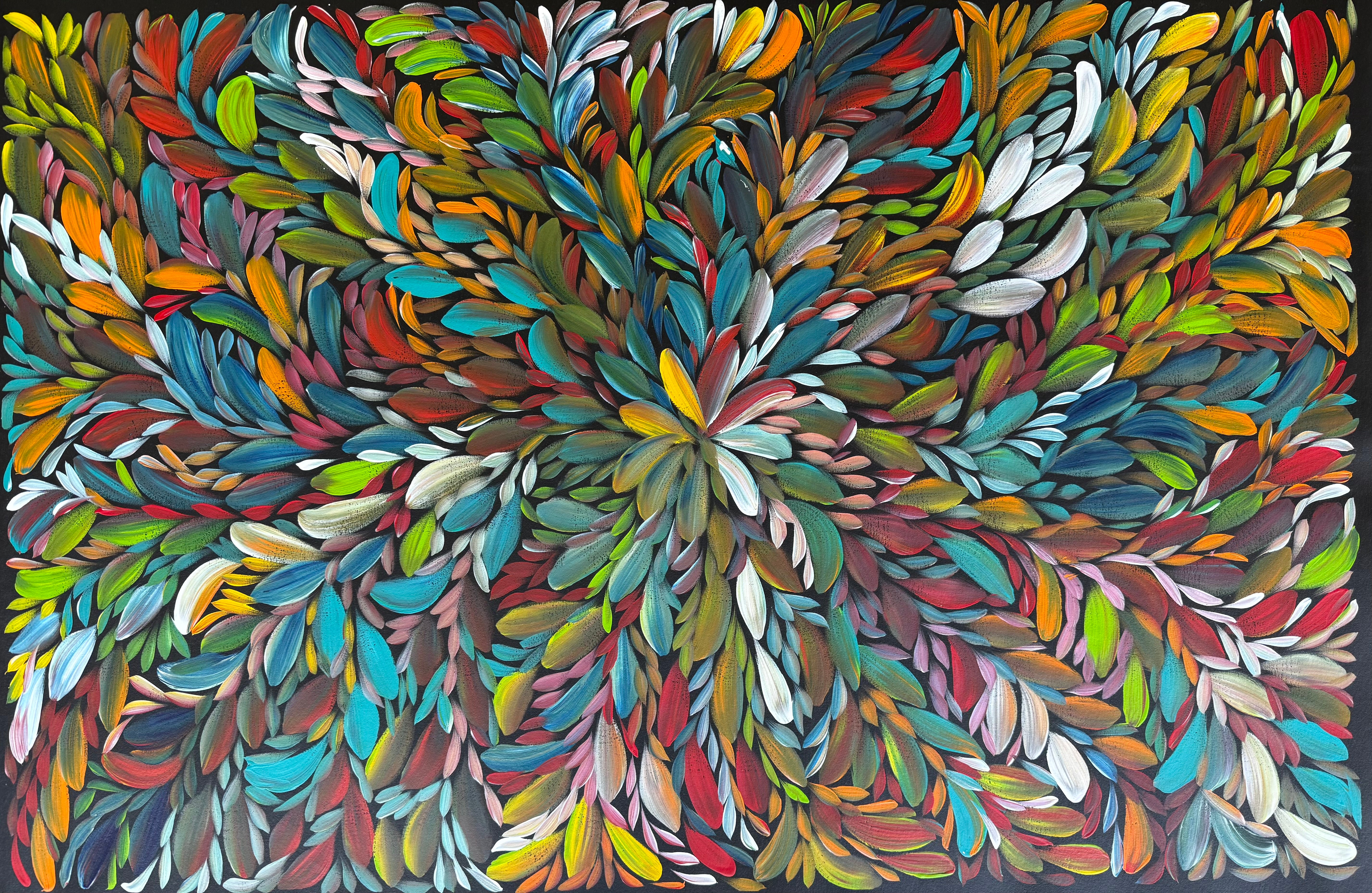 Louise Numina Napananka - Bush Medicine Leaves .21-13