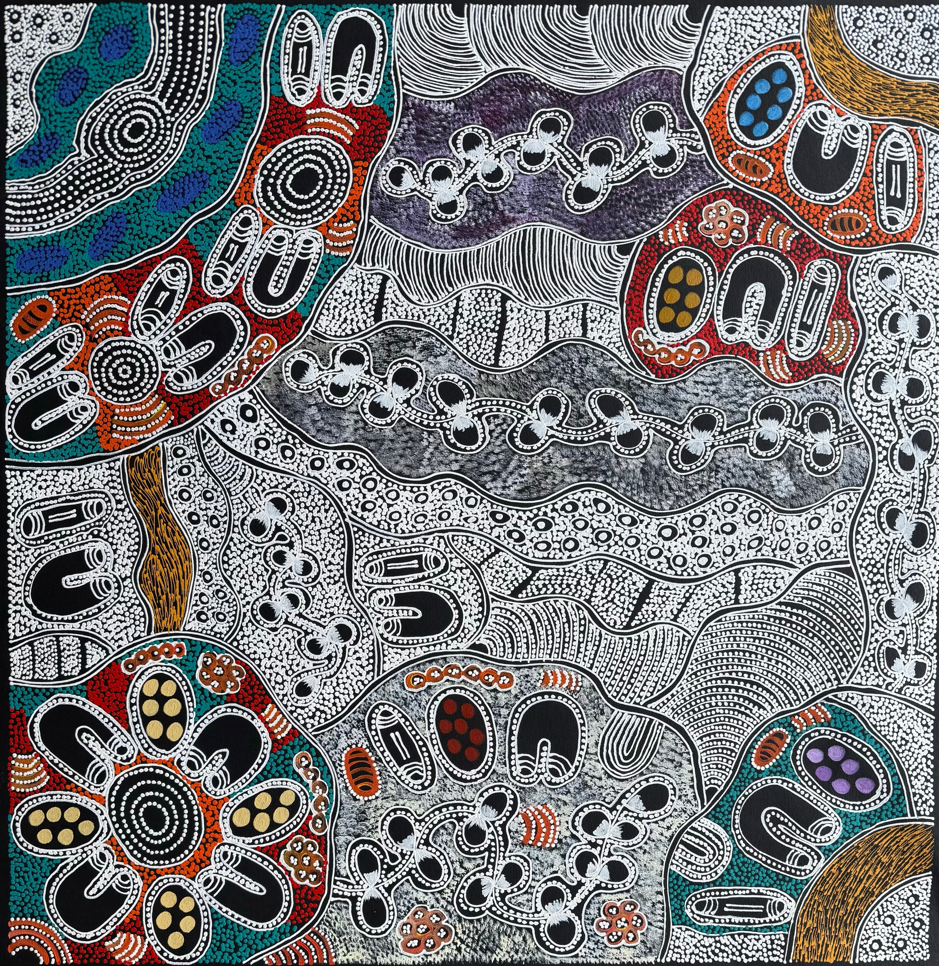Lanita Numina - My Country Women Collect Bushberries, Medicine Seeds .03-7