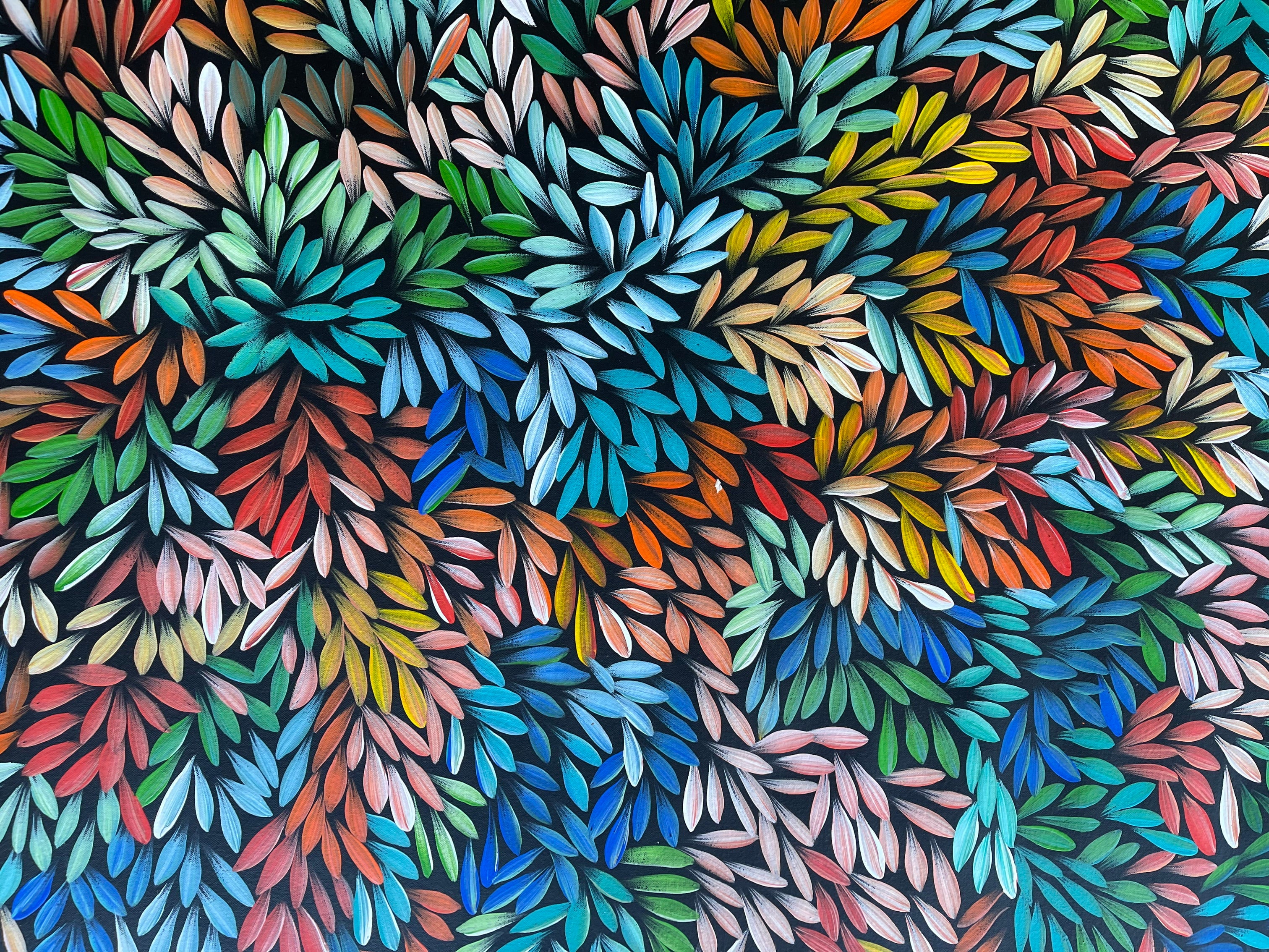 Sharon Numina - Bush Medicine Leaves - 132x95cm .80-31