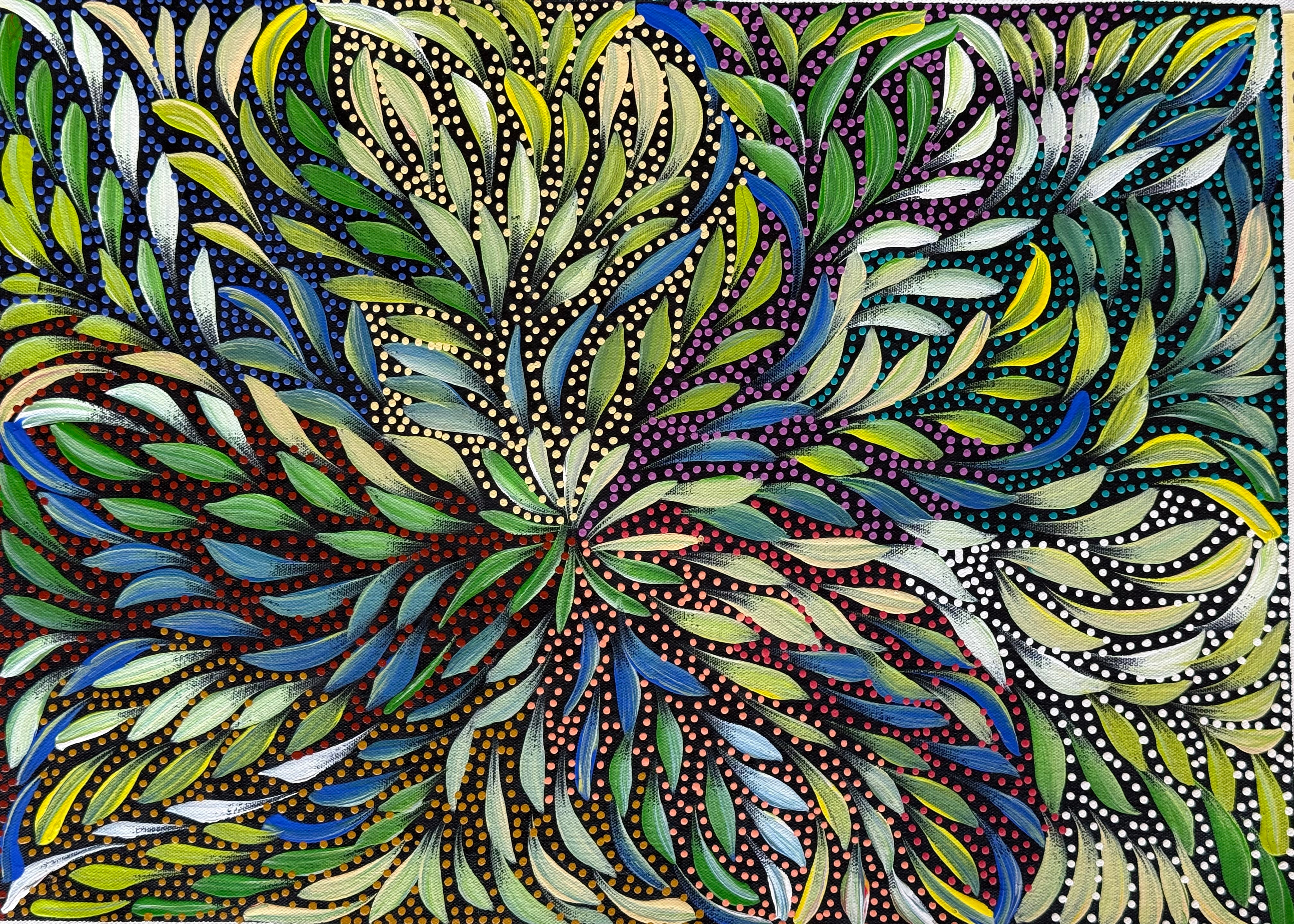 Caroline Numina - Seeded Bush Medicine Leaves .04-42