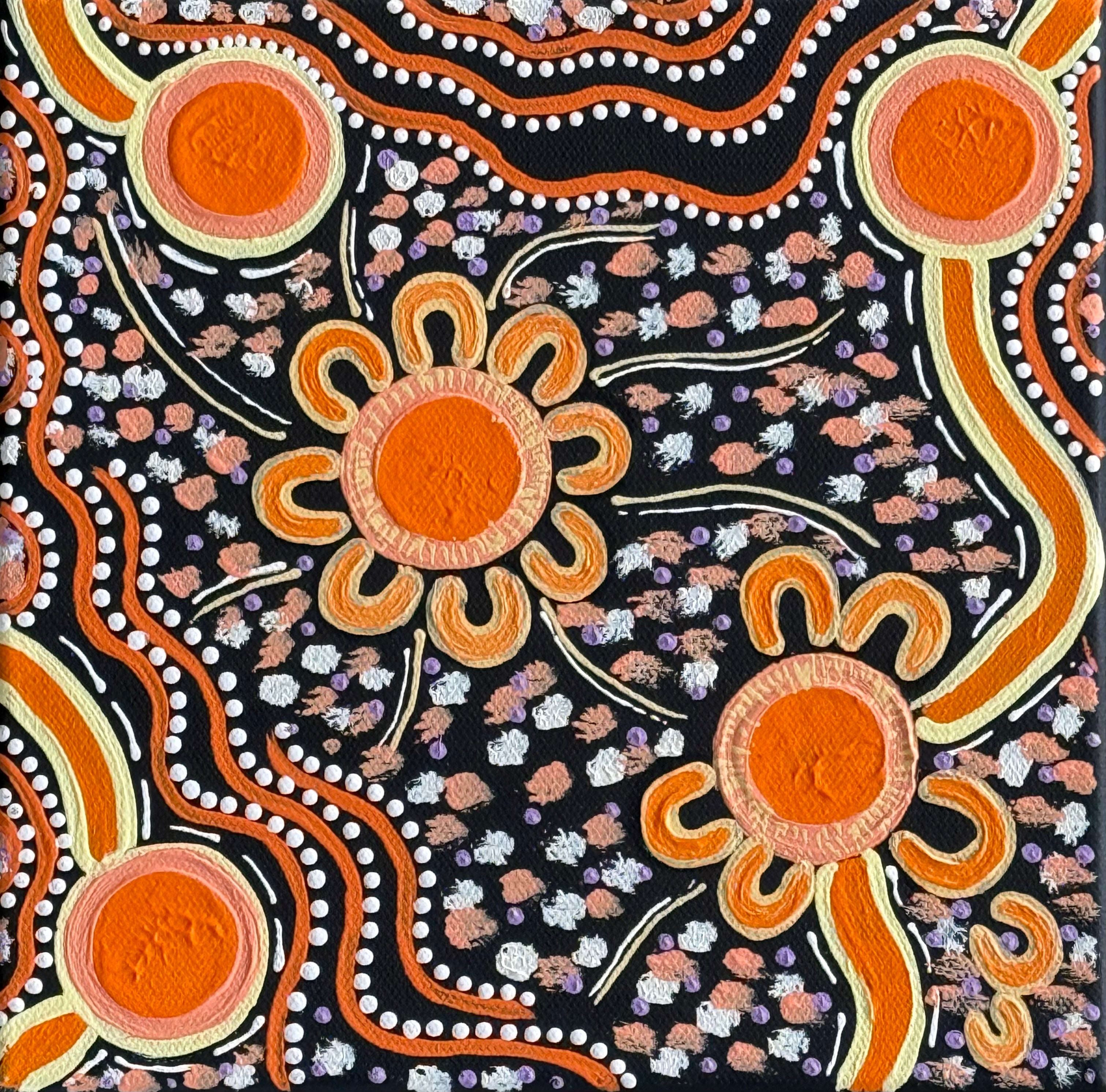 Deidre Burgoyne Rosier - Family Gatherings .18-14 *pre-stretched*