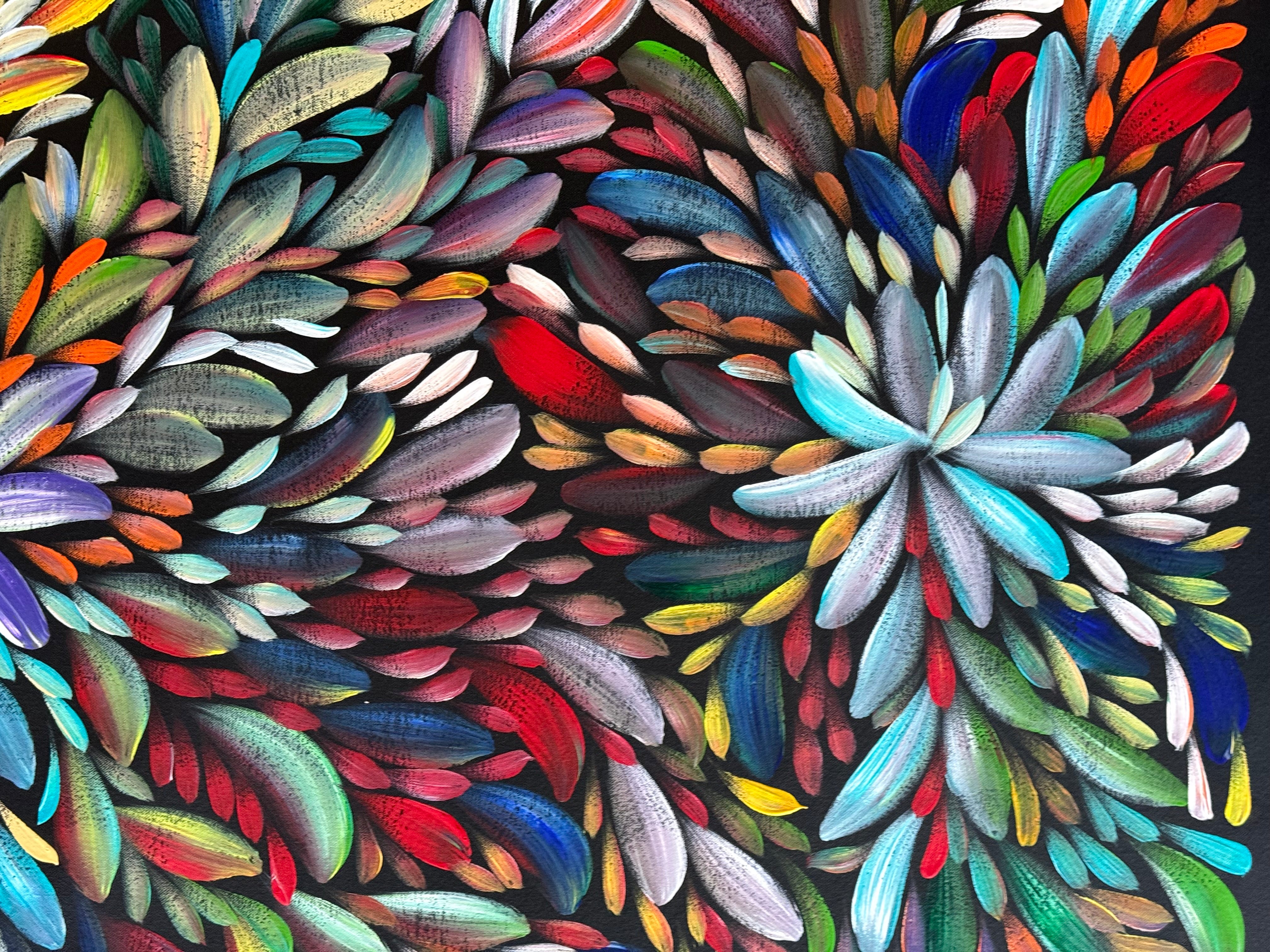 Louise Numina Napananka - Bush Medicine Leaves .26-17