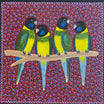 Kathleen Buzzacott - Ring Necked Parrots .53-10