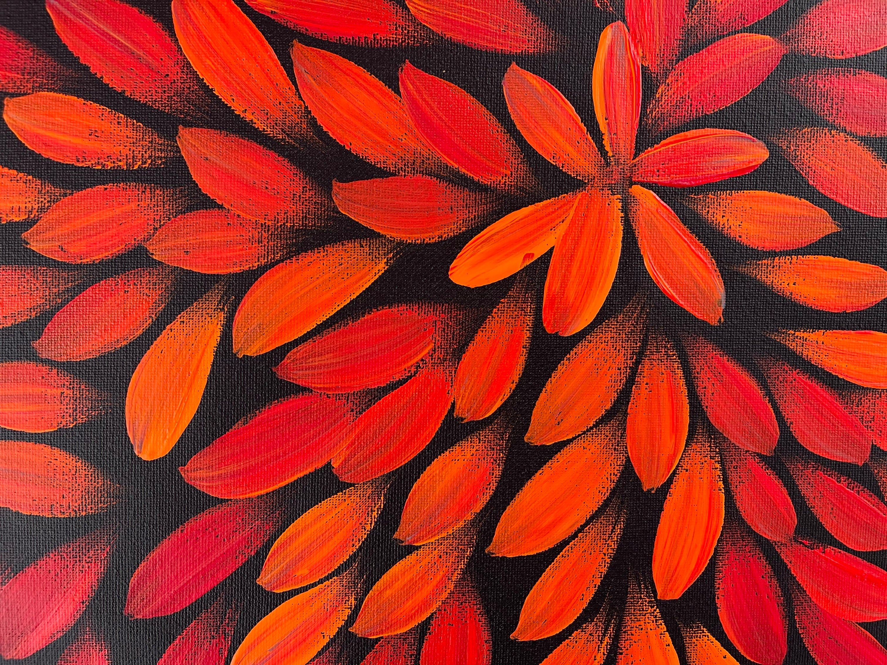 Jacinta Numina Waugh - Bush Medicine Leaves - 37x53cm .75-10