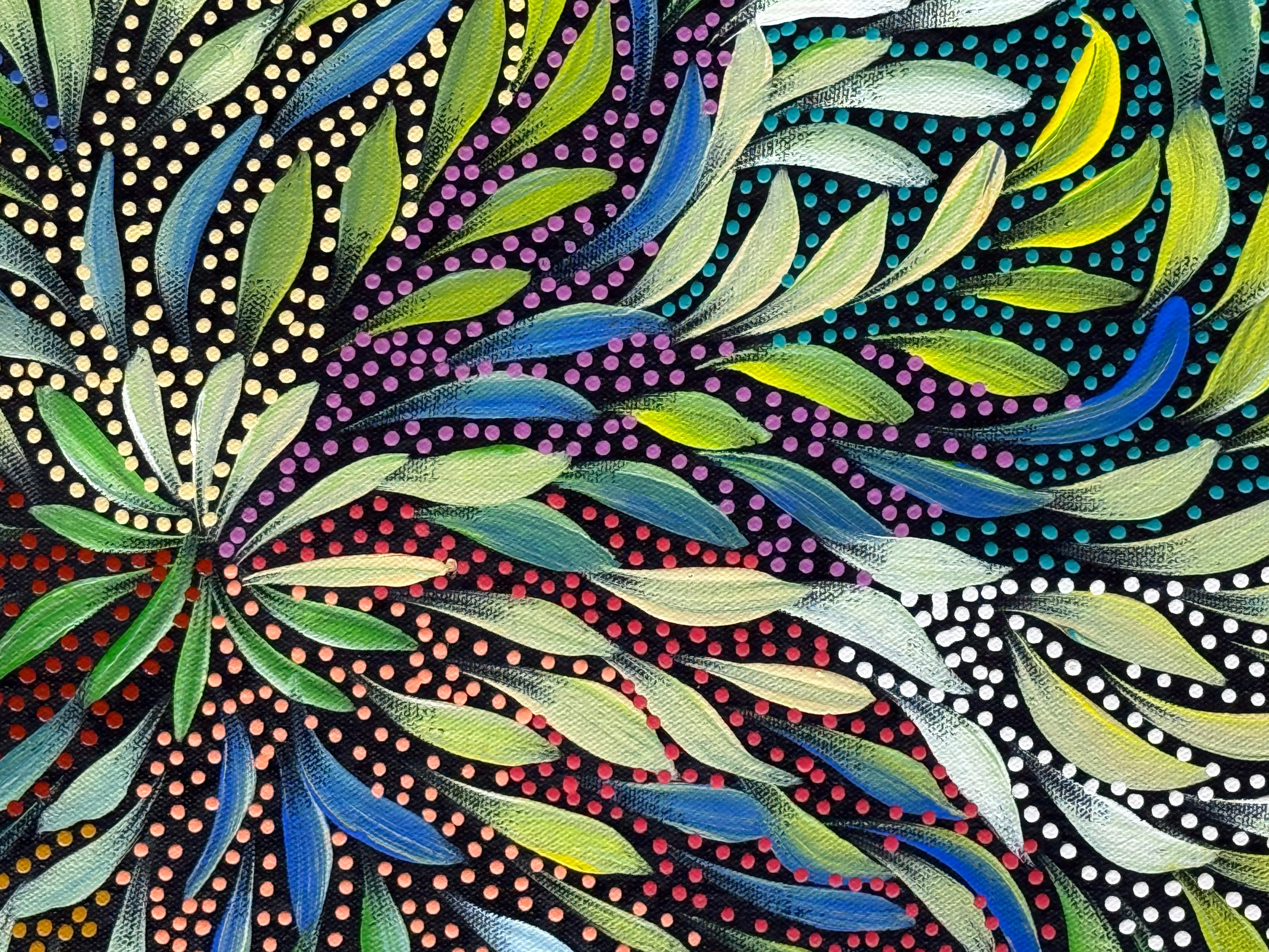 Caroline Numina - Seeded Bush Medicine Leaves .04-42